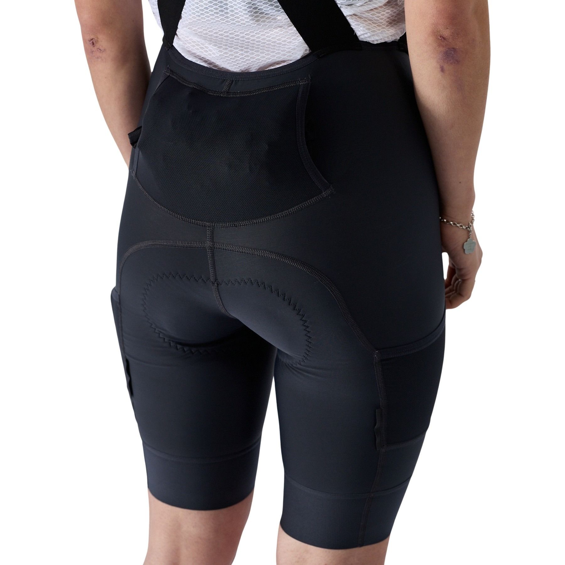 ABR1 Womens Pocket Bib Shorts