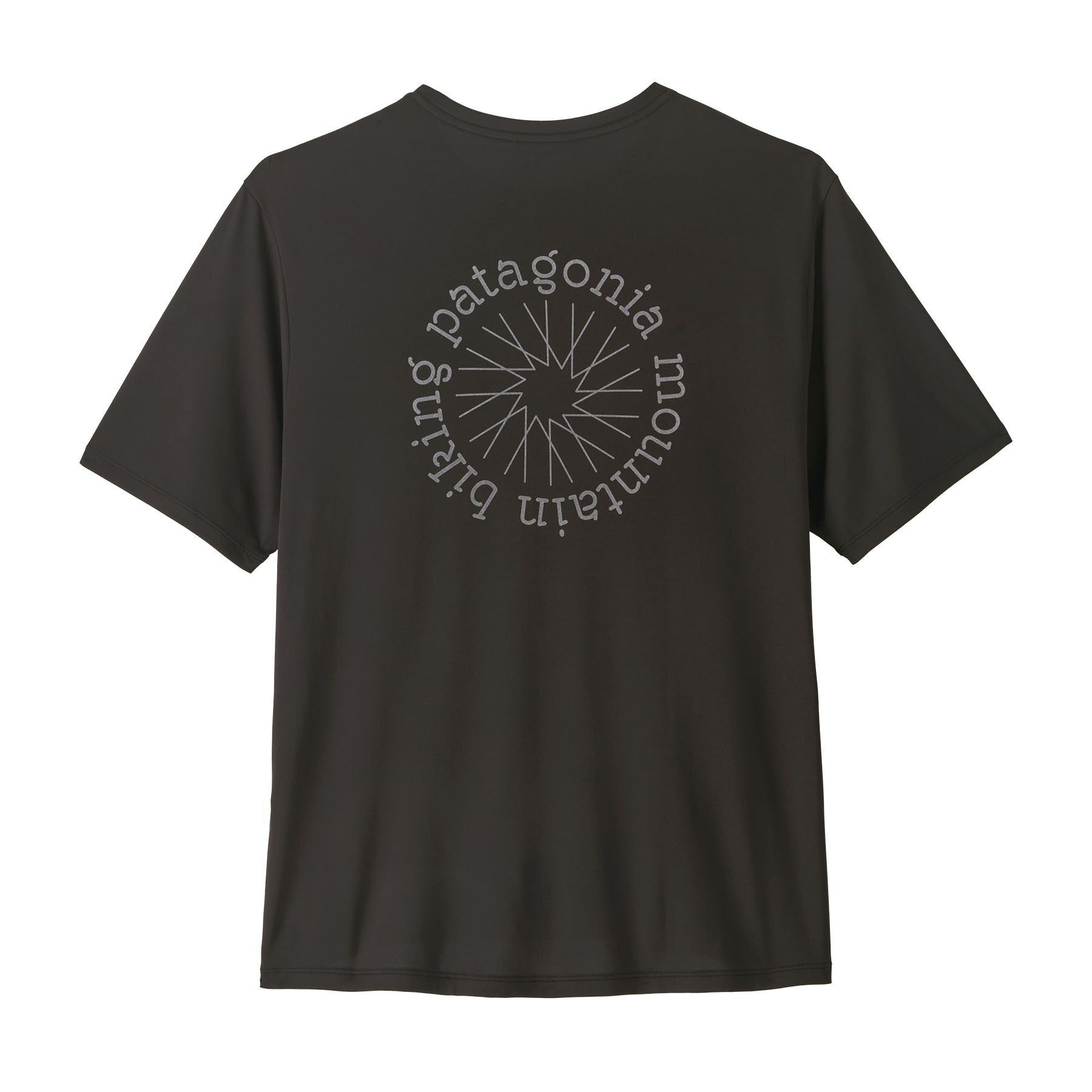 Capilene Cool Daily Men's T-Shirt - Spoke Stencil Print