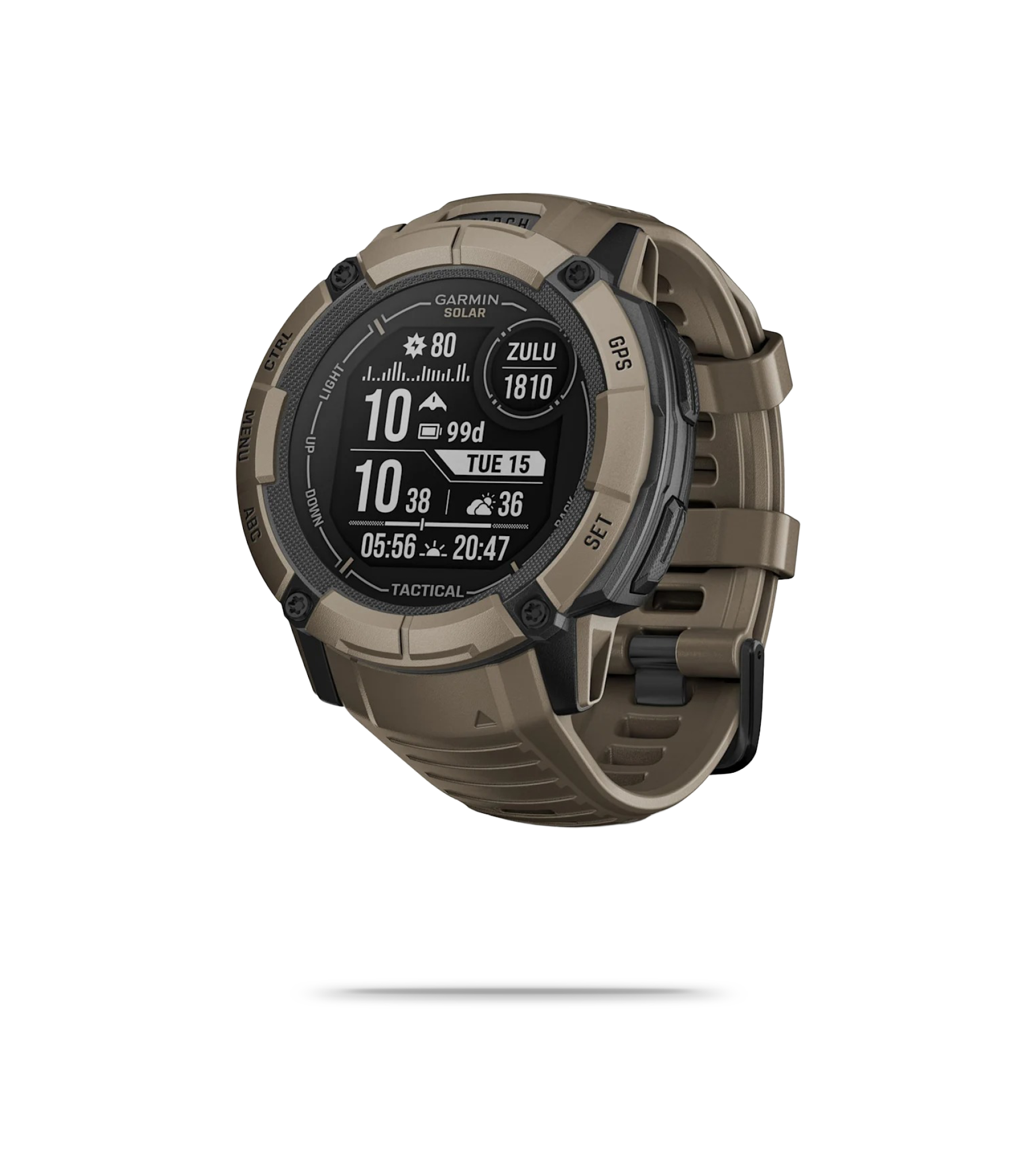 Instinct 2X Solar - Tactical Edition 50mm GPS Watch