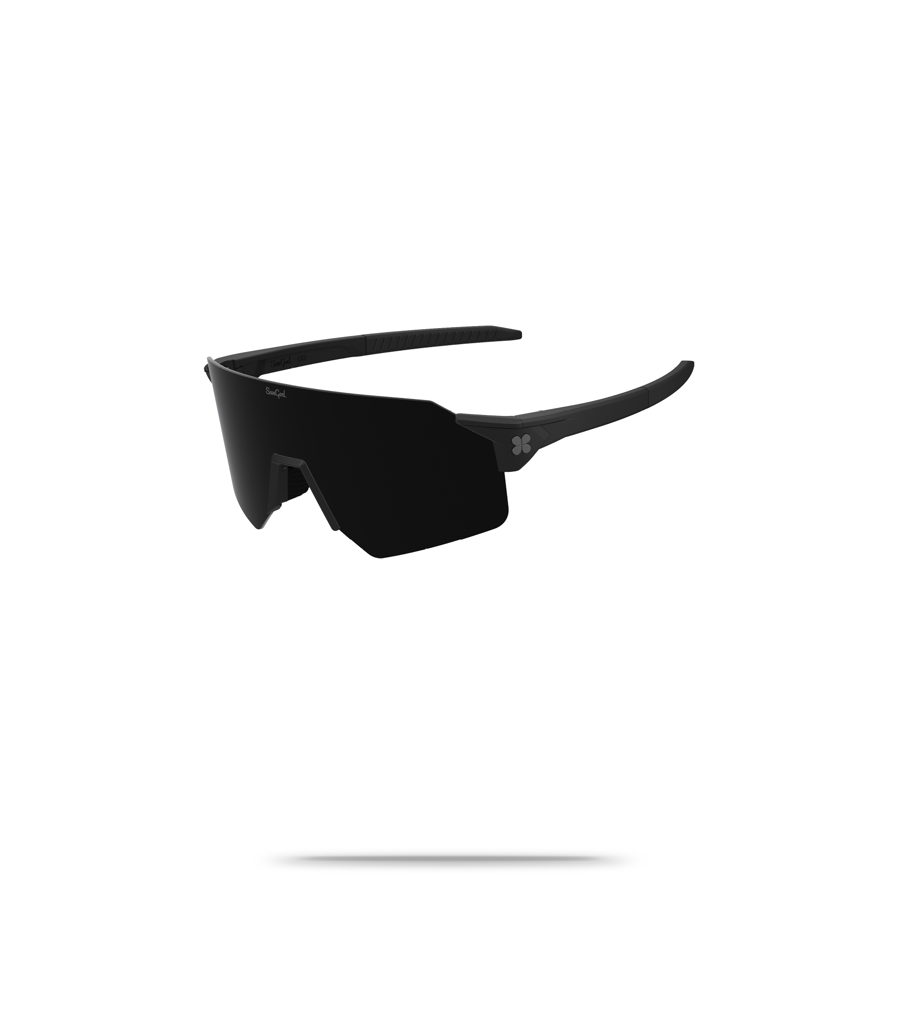 Matte Black - Smoke Lens
