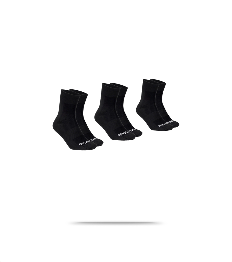 Lightweight SL Regular Cut Summer Cycling Socks 3-Pack