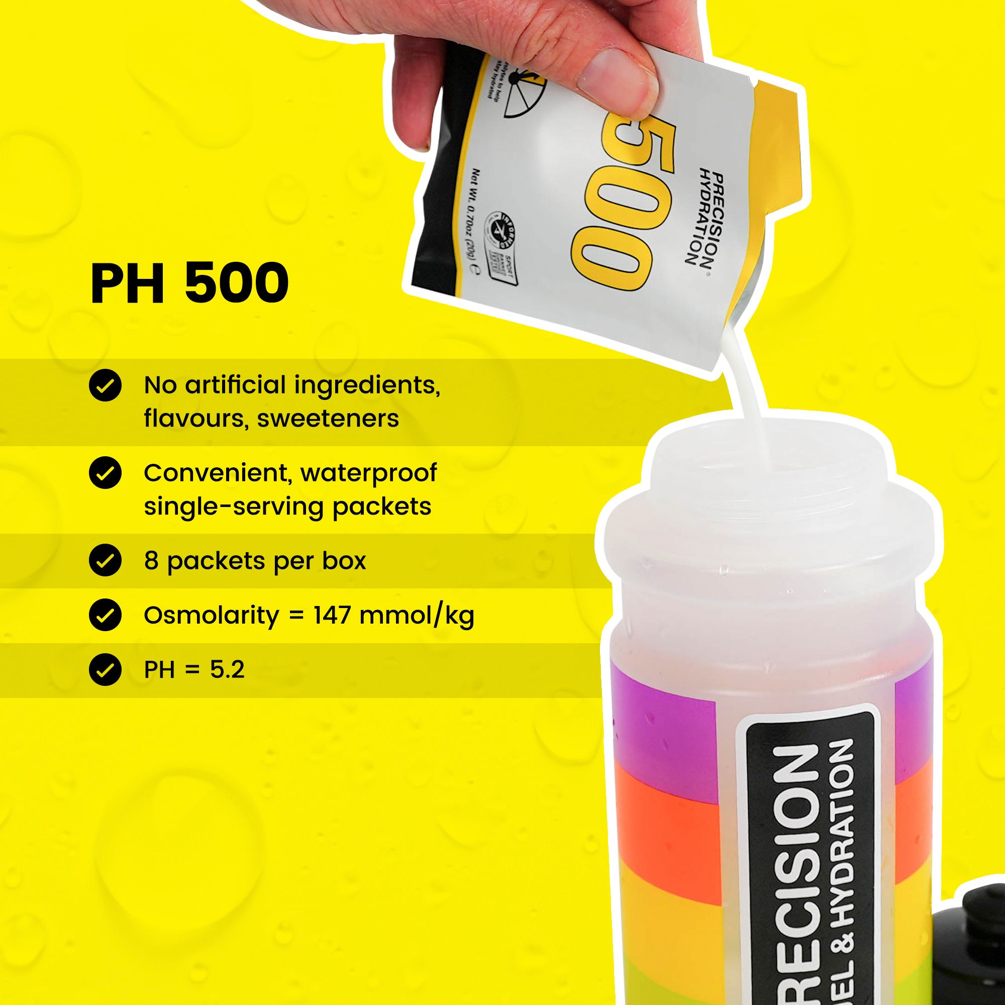 PH 500 Hydration Powder Sachets