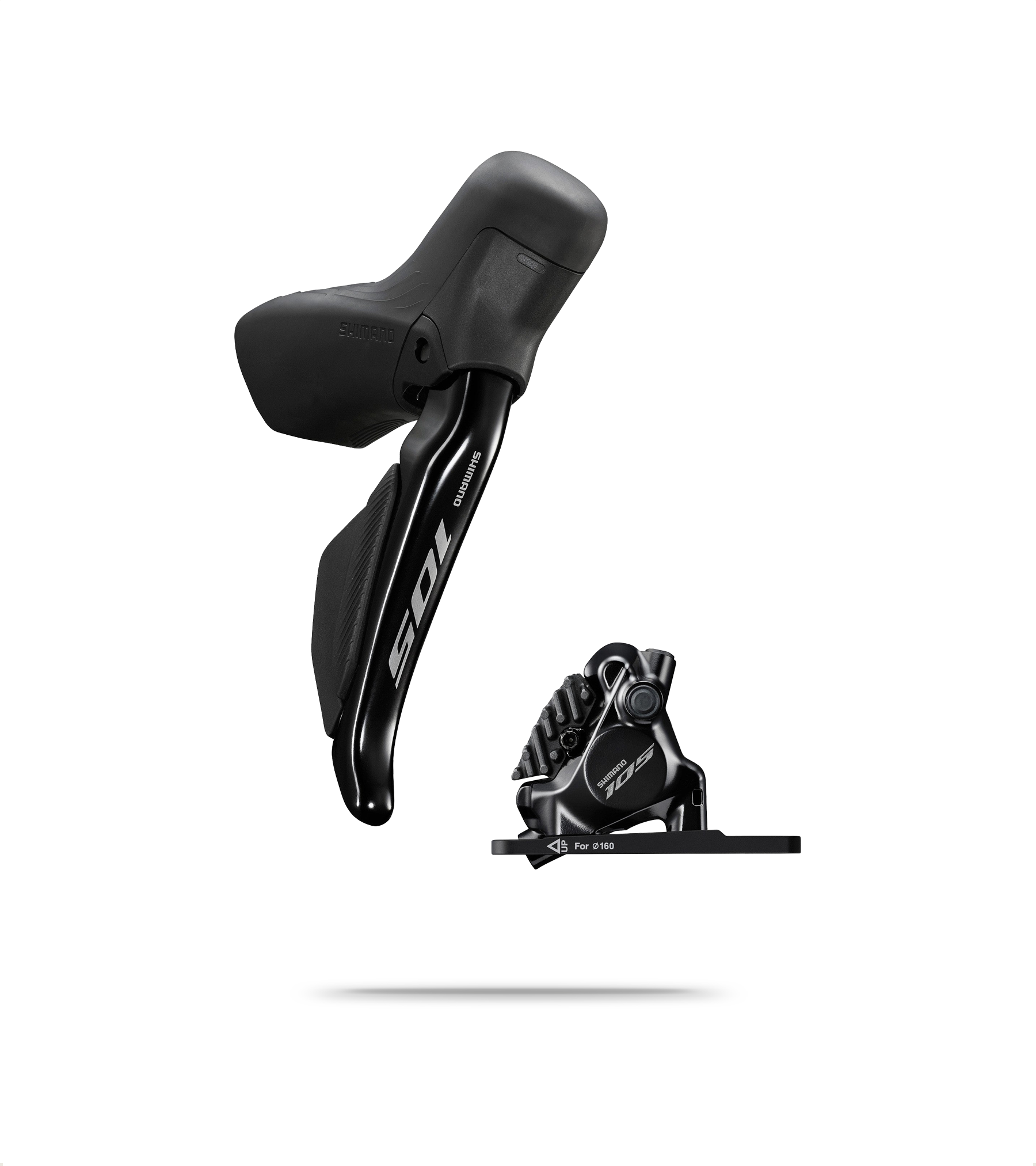 105 R7170 Hydraulic Disc Di2 Right Front Lever and Caliper