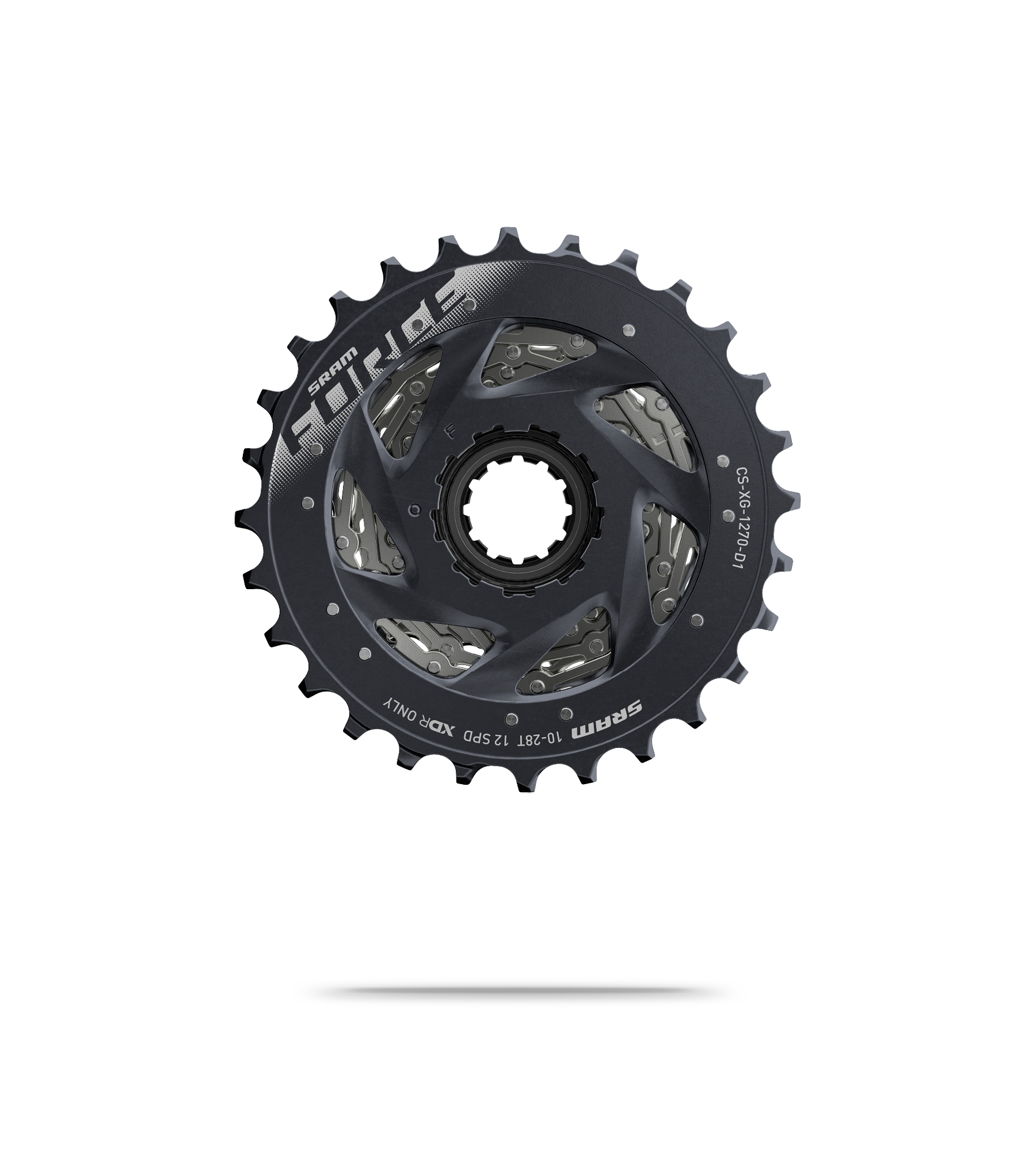 SRAM Force AXS XG-1270 12-Speed Bike Cassette | Sigma Sports