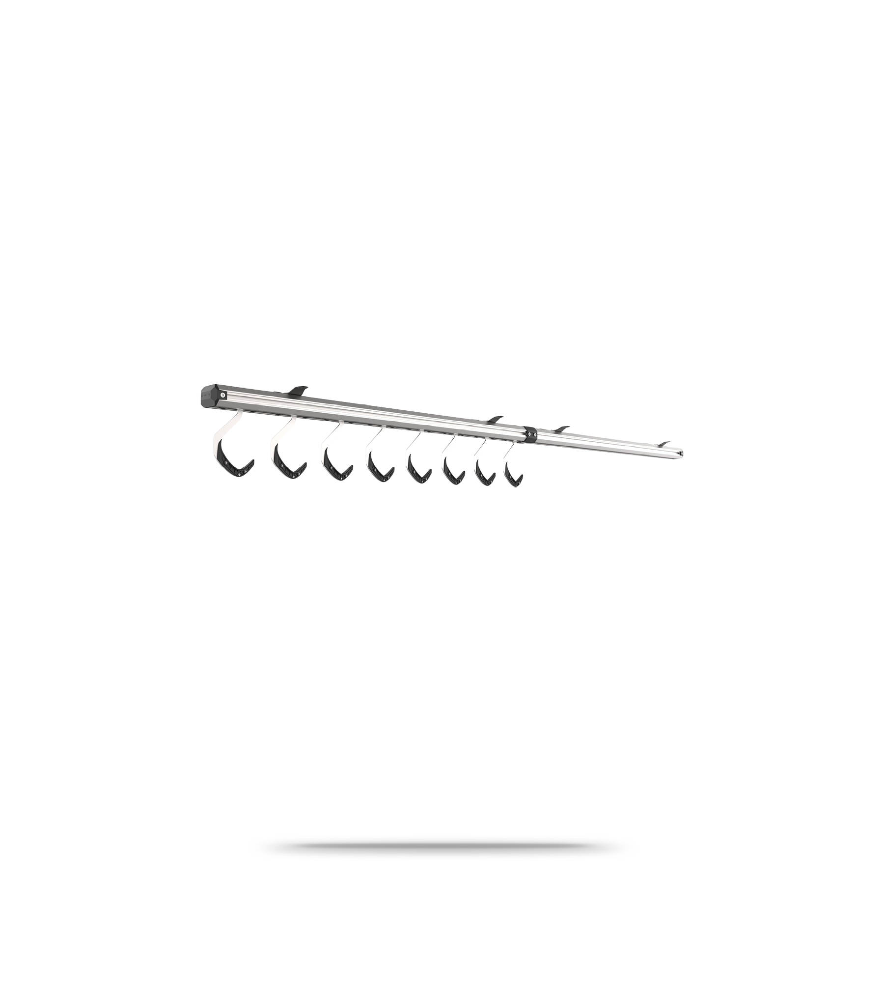 SpaceRail Bike Storage System - Ceiling - 8 Hooks