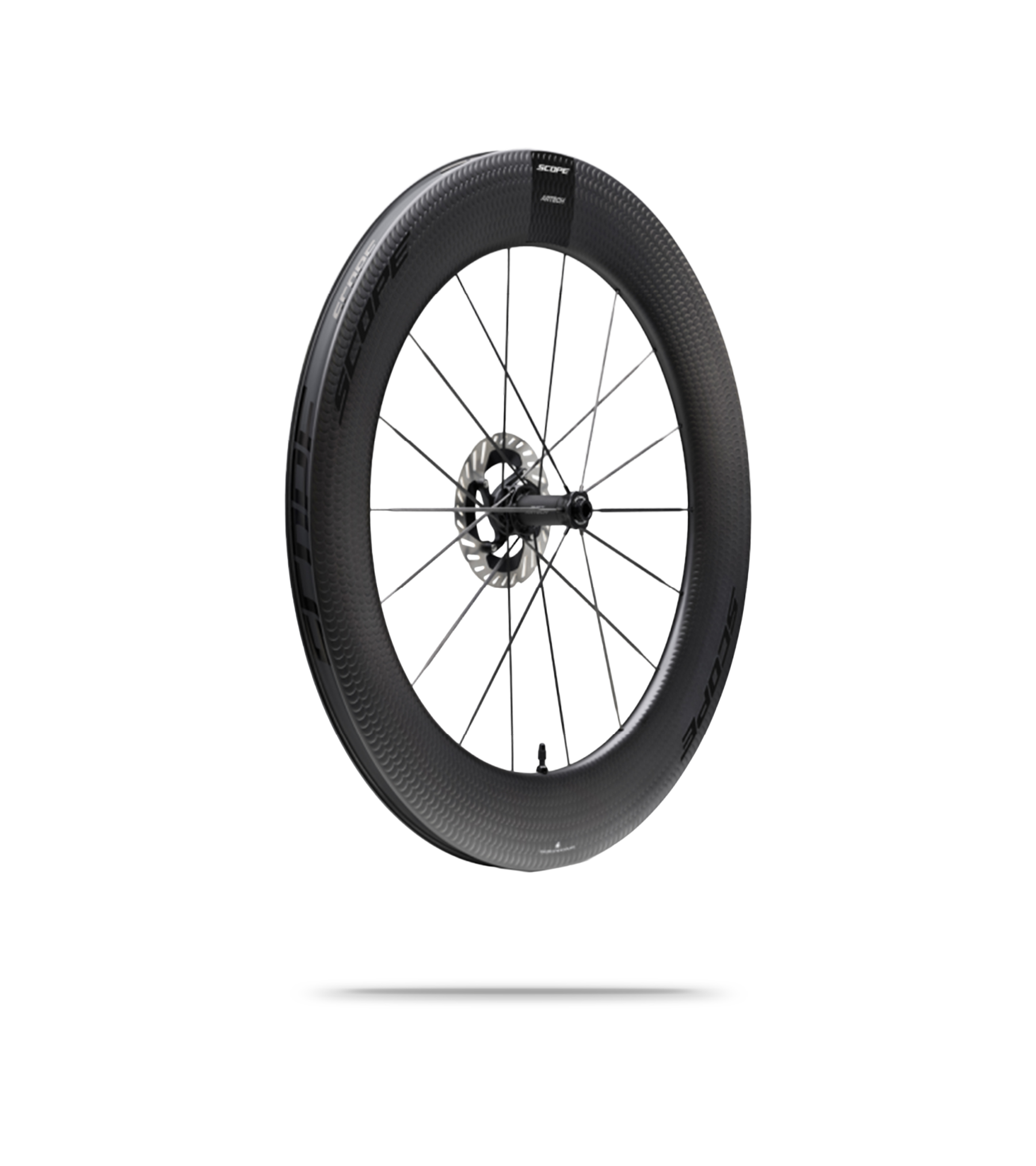 ARTECH 8.T Carbon Road Disc Front Wheel