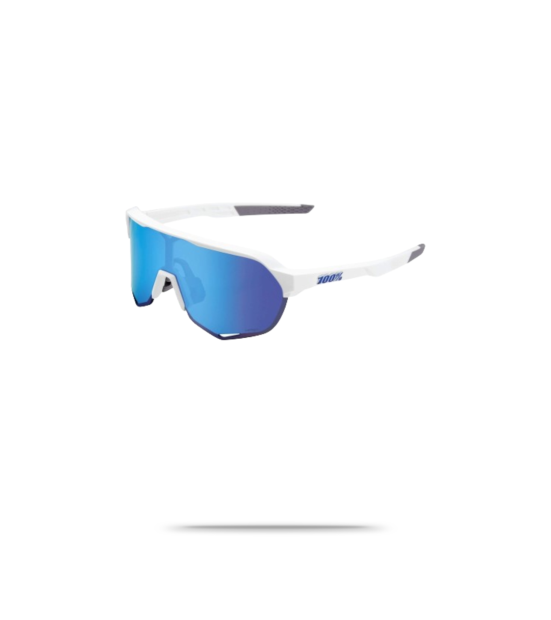 Matte White - HiPER Blue Mirror