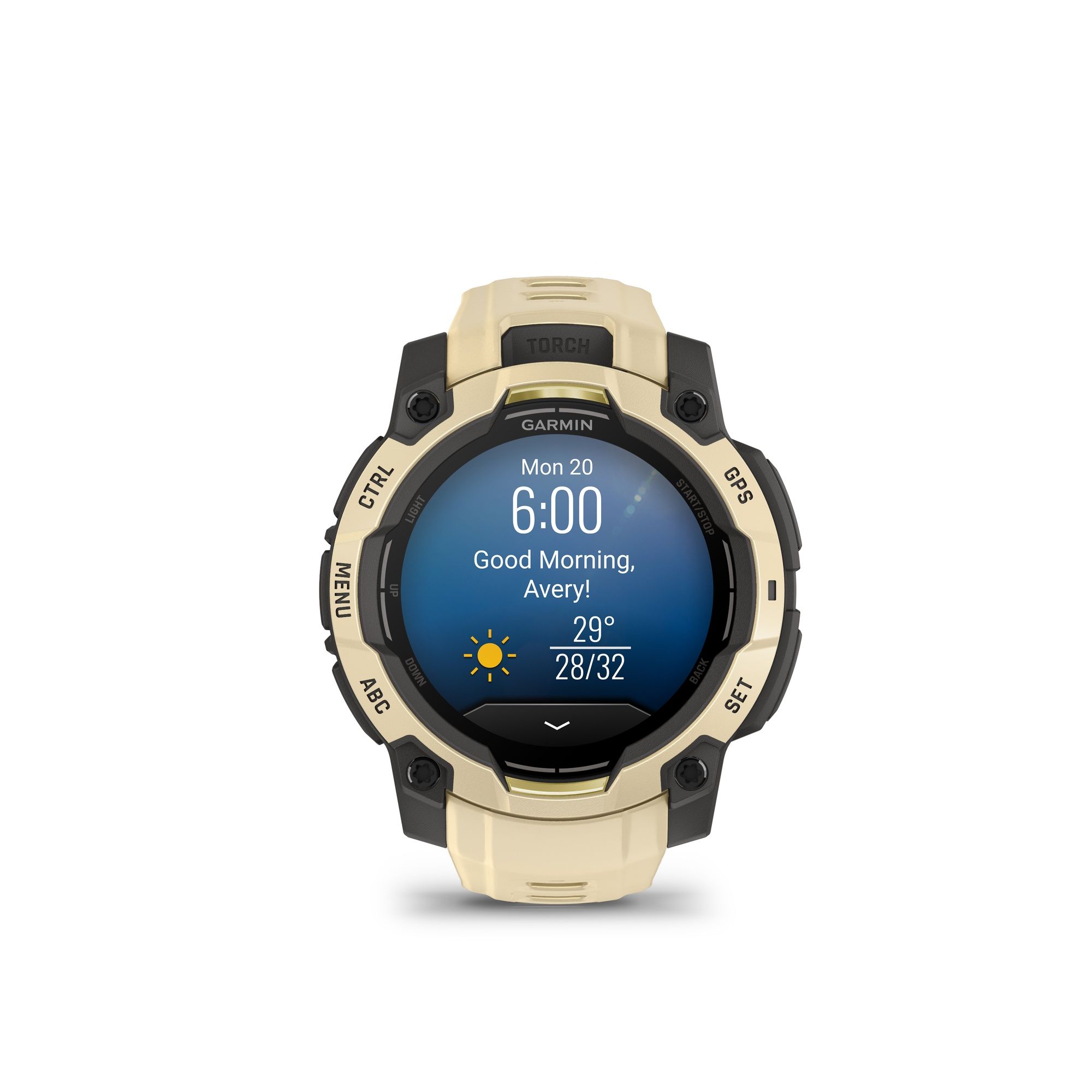 Instinct 3 AMOLED GPS Sports Watch - Limited Edition Alpine Rush