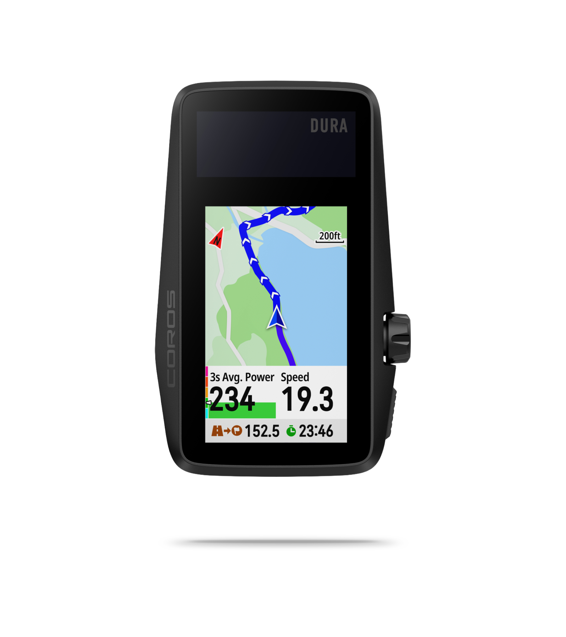 Dura Solar GPS Bike Computer With Handlebar Mount