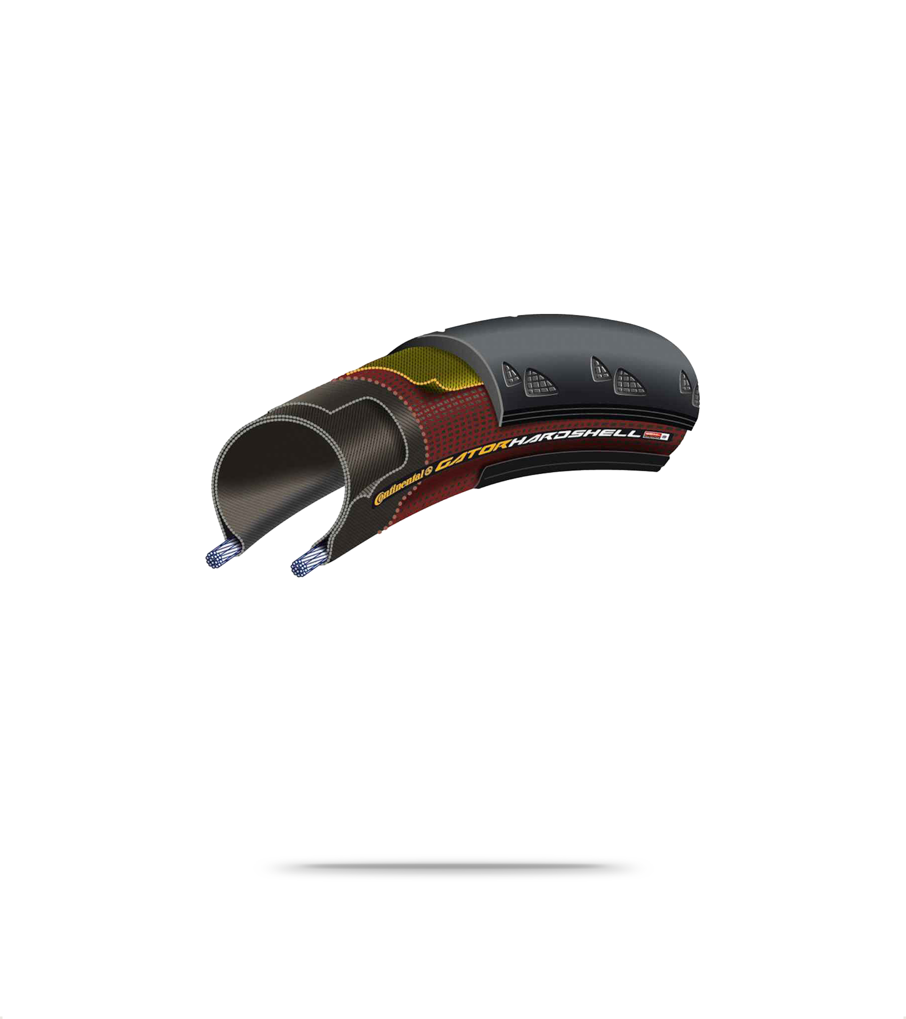 Gator Hardshell Duraskin Folding Clincher Tyre