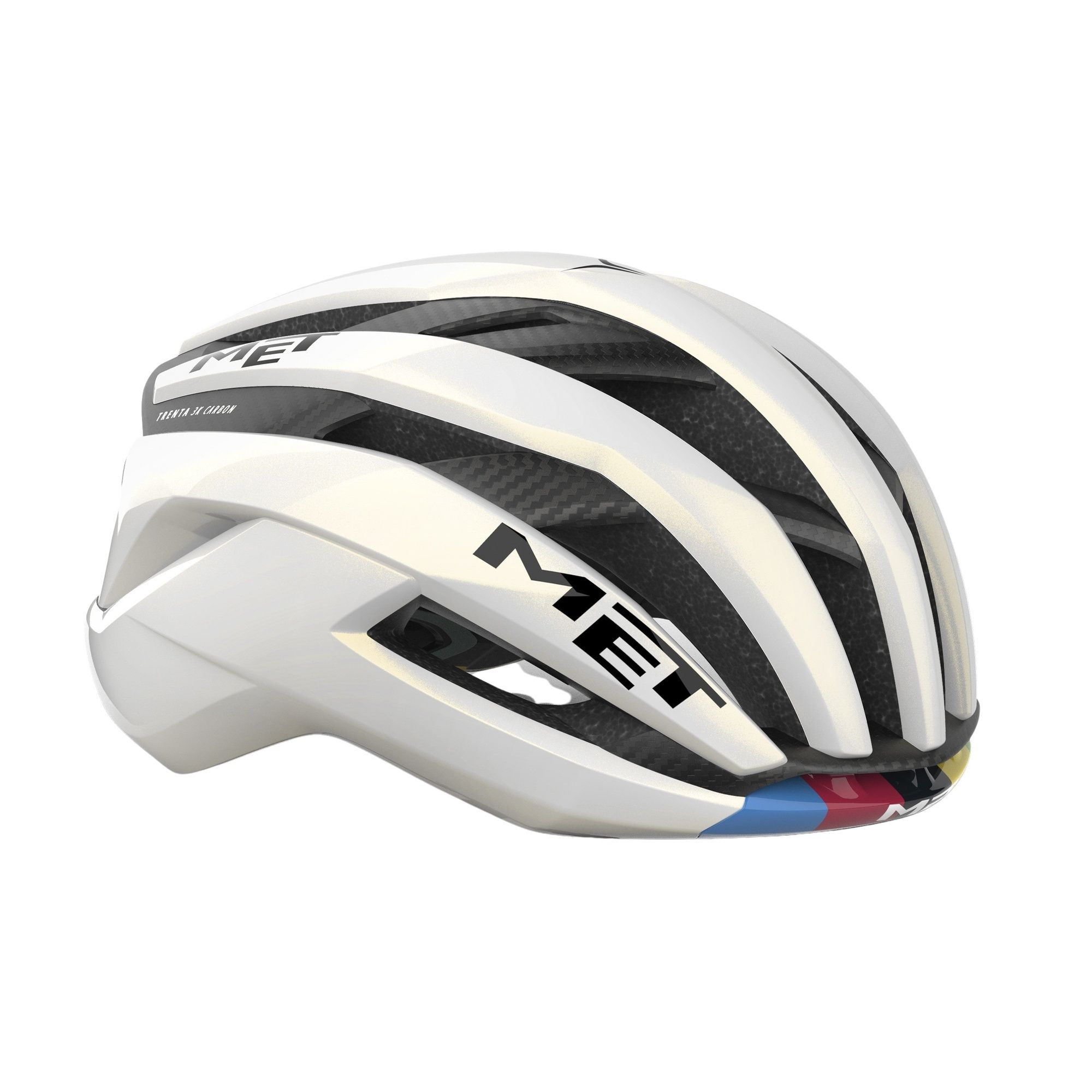 Trenta 3K Carbon Mips Airframe Road Helmet - Rainbow Edition