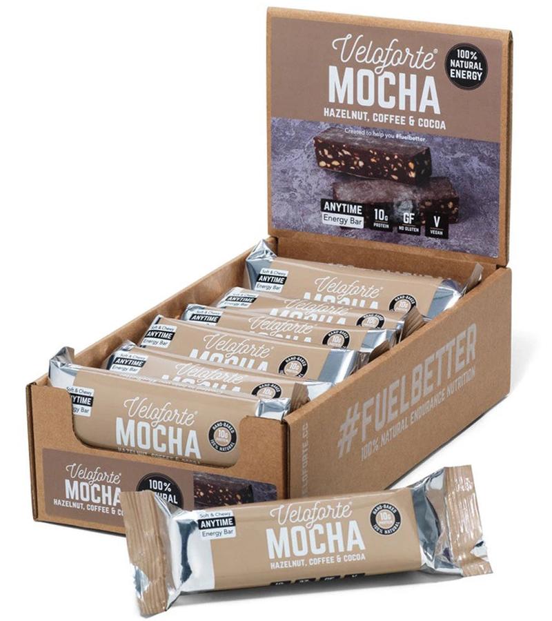 Mocha Natural Vegan Protein Bar Box of 12 x 70g Bars