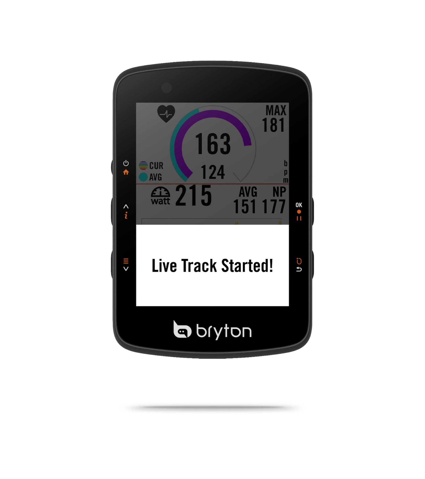 Rider 550 GPS Cycling Computer + Sensor Bundle