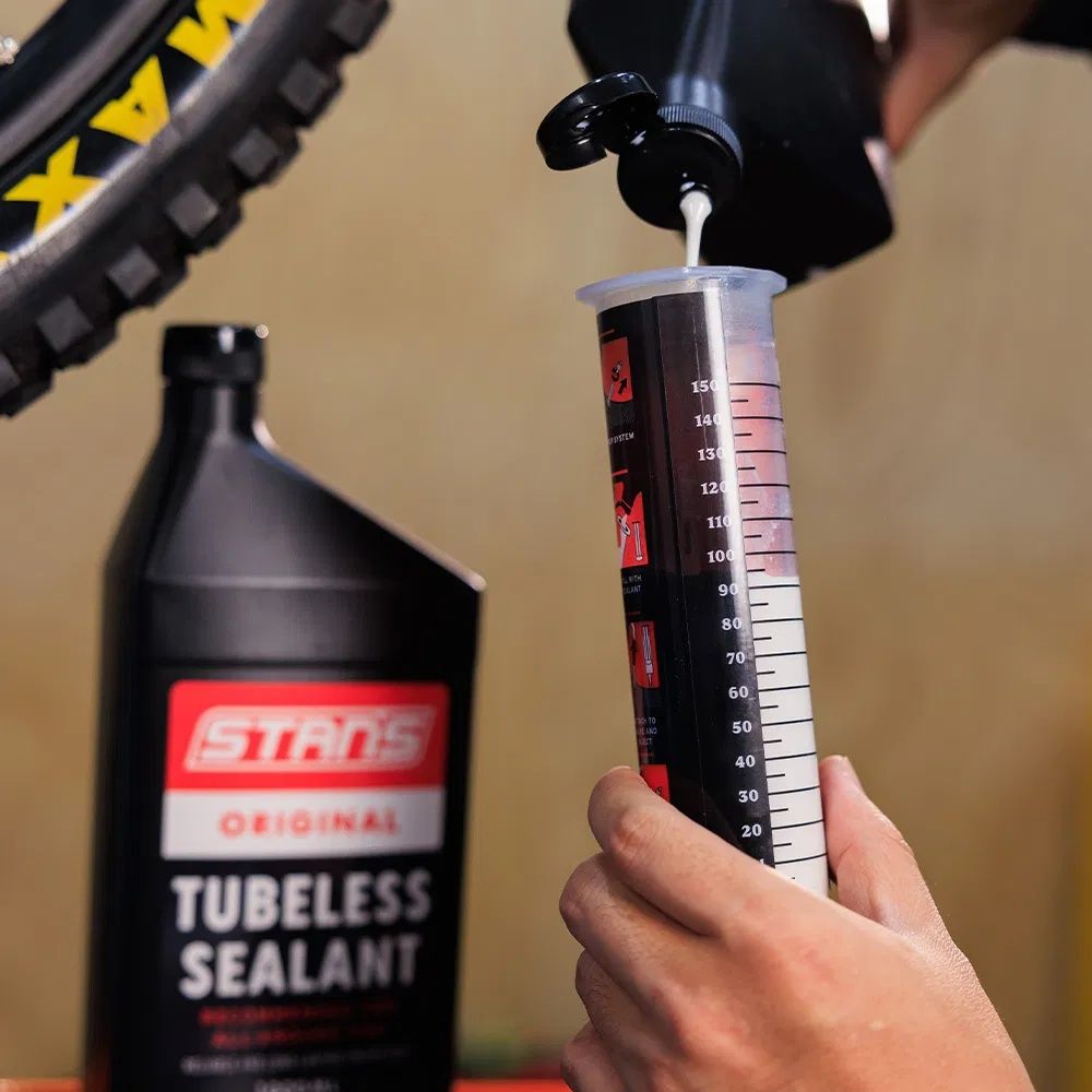 Bicycle Tyre Sealant Injector