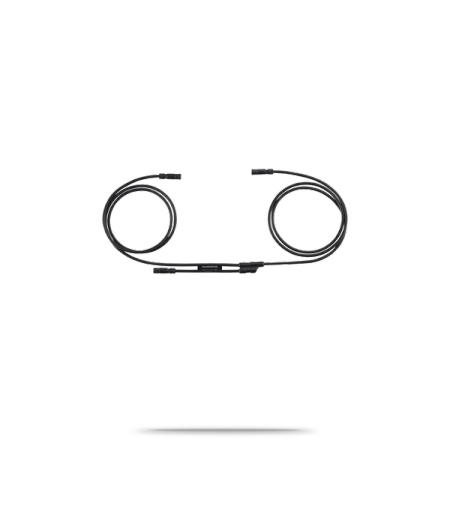 EW-JC130 E-tube Di2 Y-Split Cable, 3 Connectors, 350mm/50mm/450mm