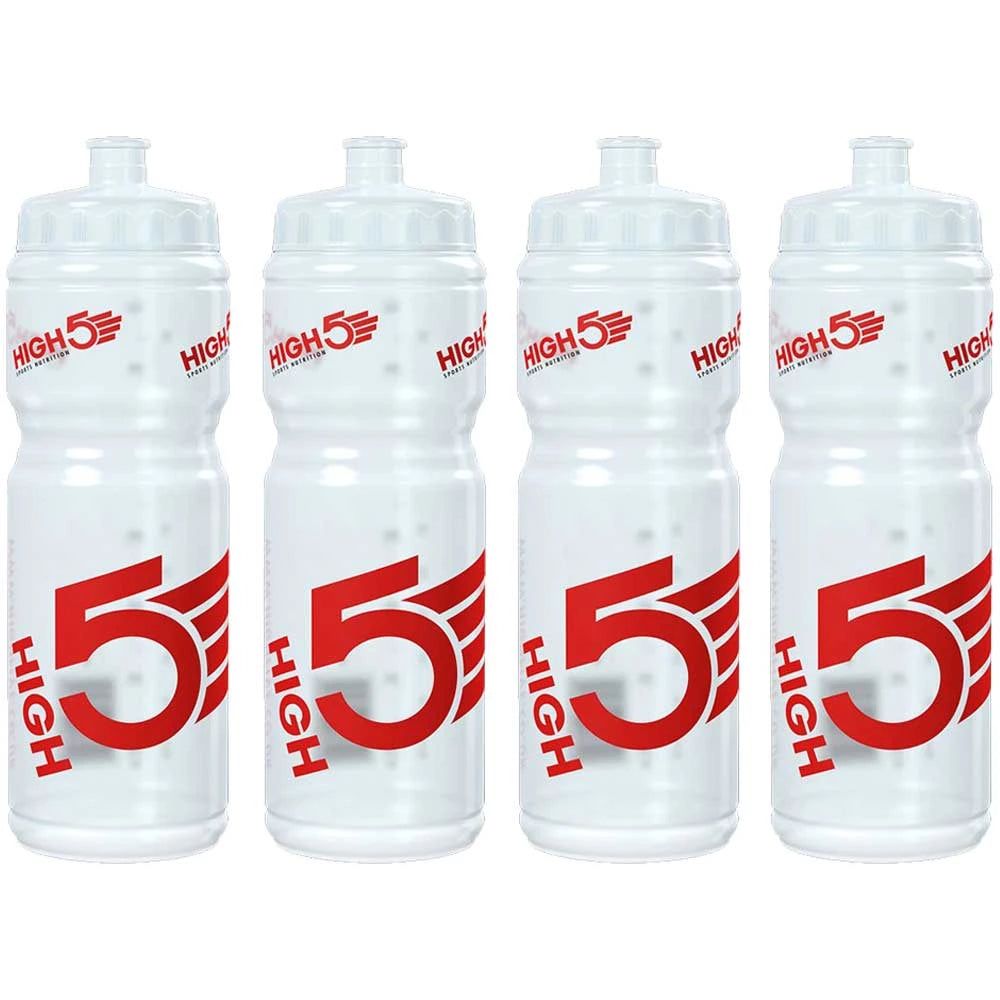 Clear Water Bottle 750ml Big Bundle (4 Bottles)