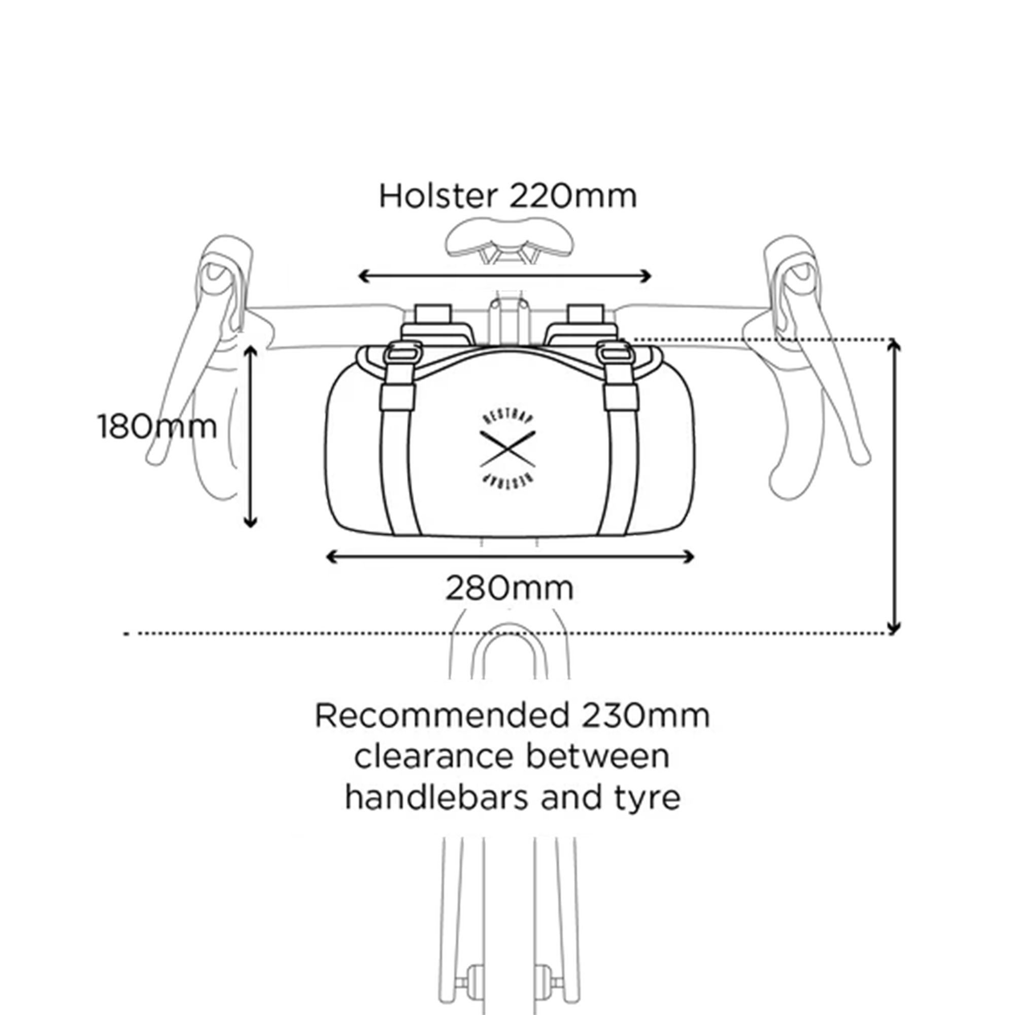 Race Bar Bag - Drop Bar