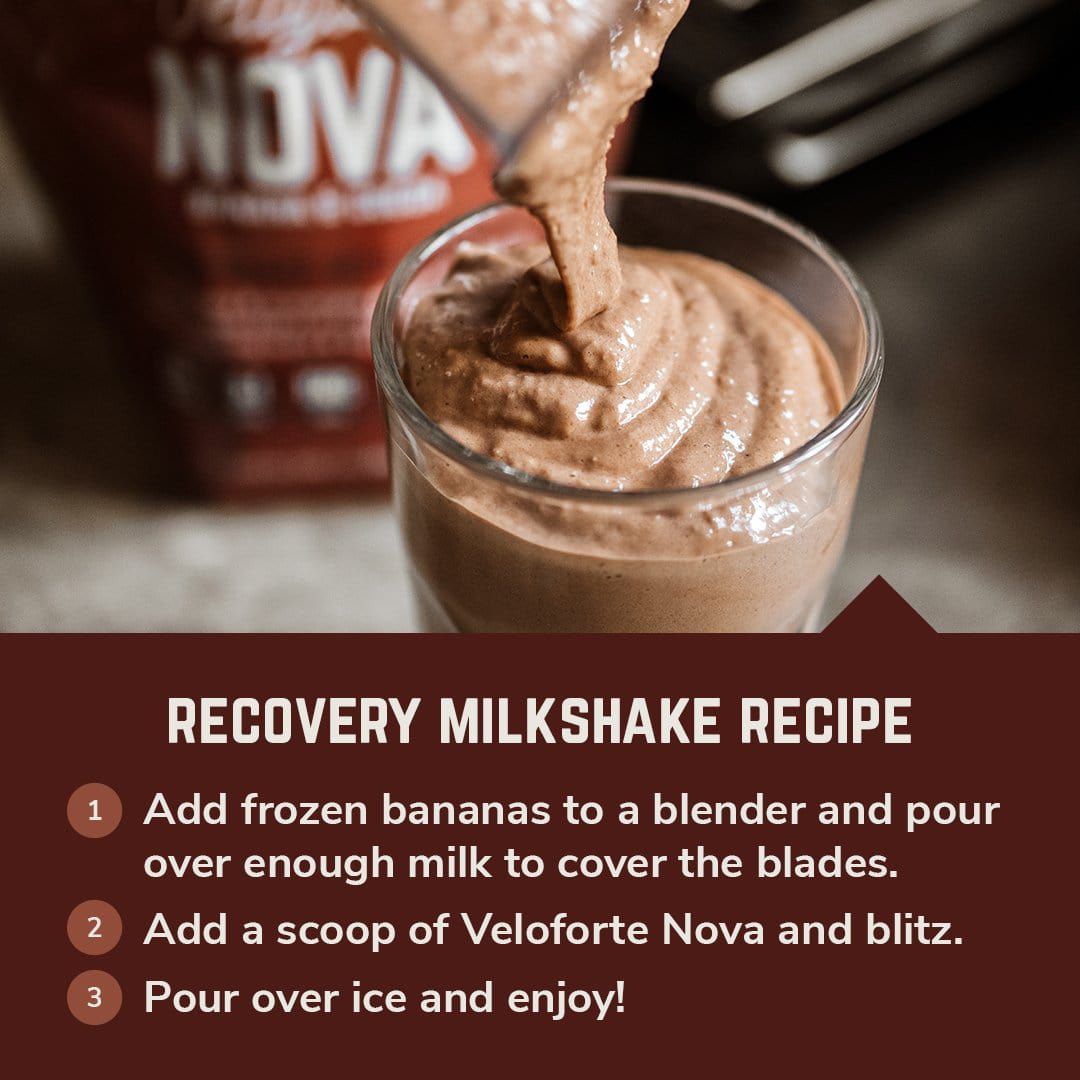 Nova Vegan Protein Recovery Shake Sachet 62.5g