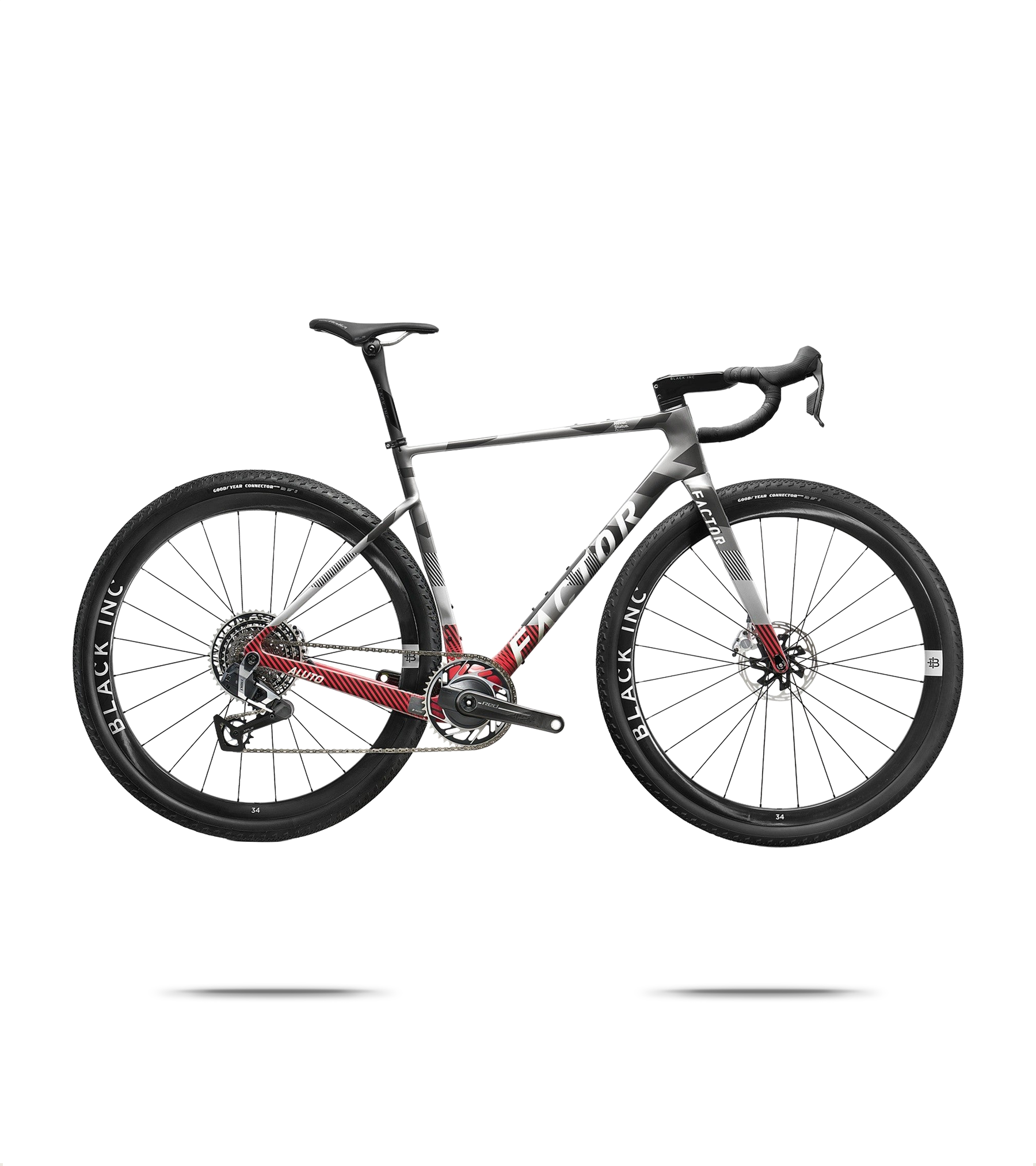 ALUTO Red XPLR AXS 1X Gravel Bike