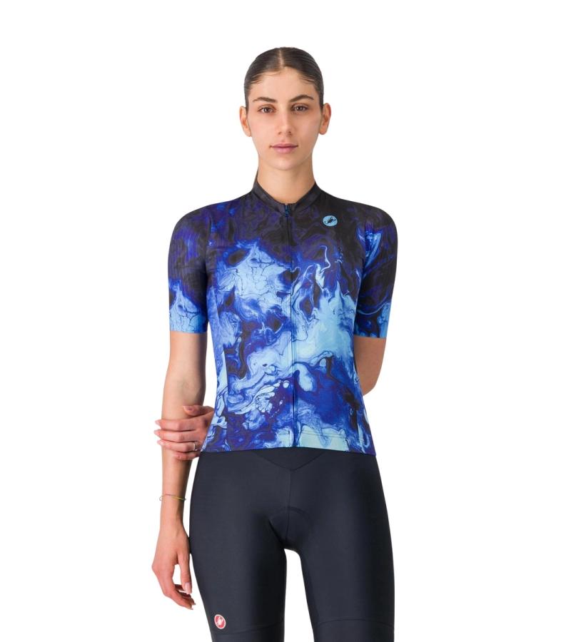 Women's Cosmic Vortex Short Sleeve Cycling Jersey