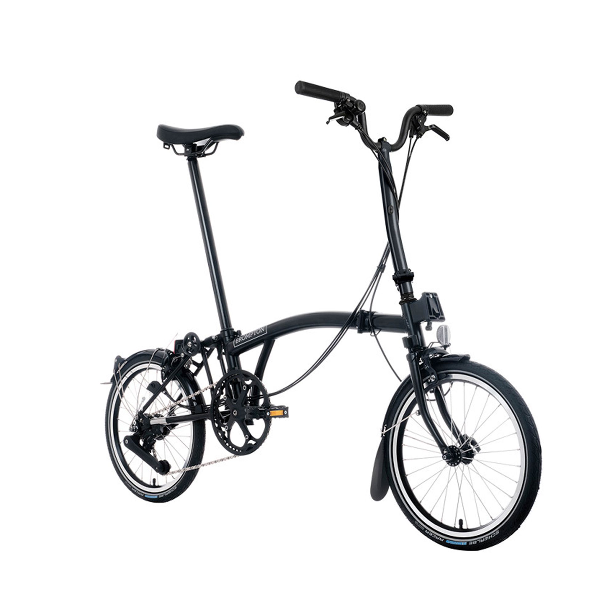 C Line 12 Speed Mid Bar Folding Bike