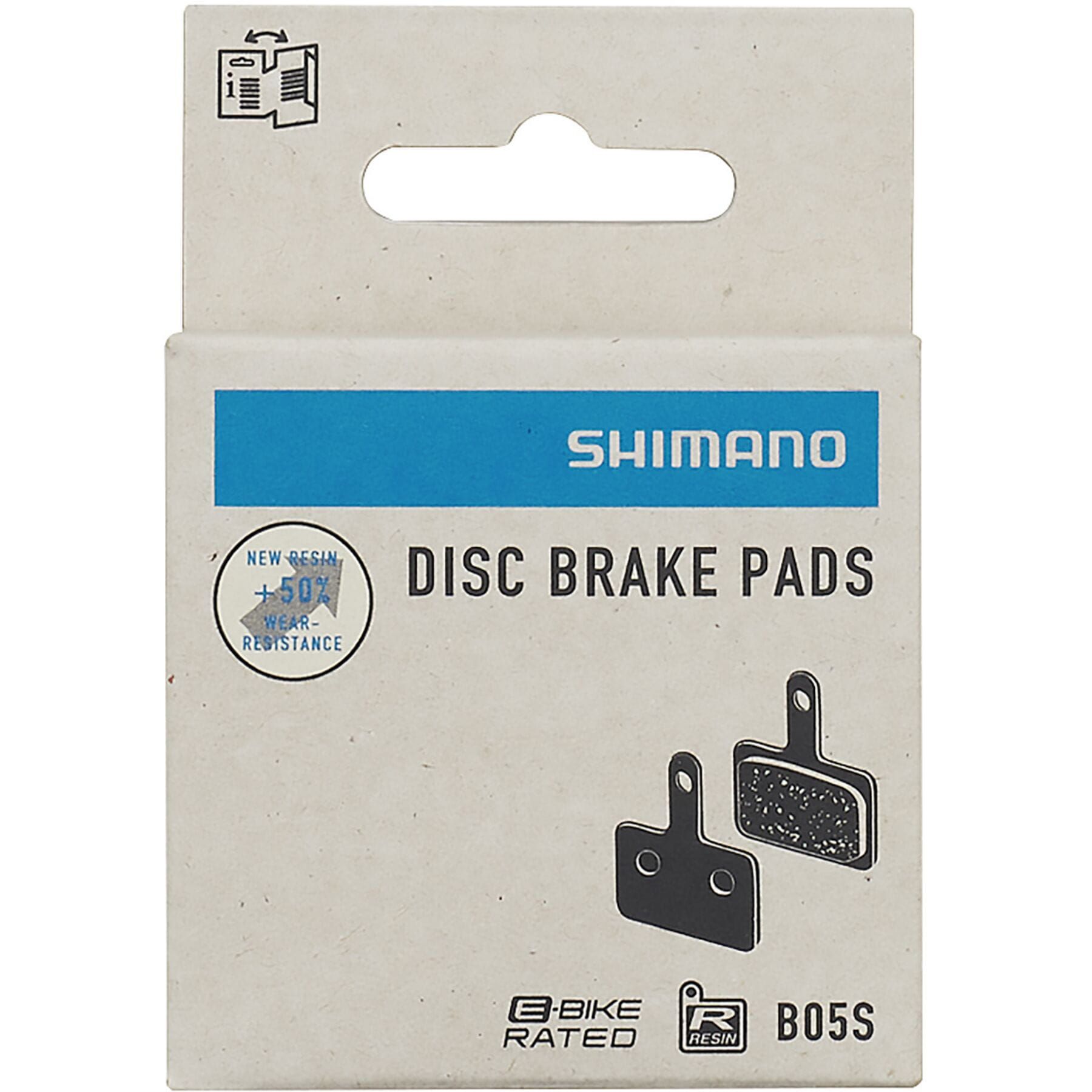 B05S Steel Backed Resin Disc Brake Pads