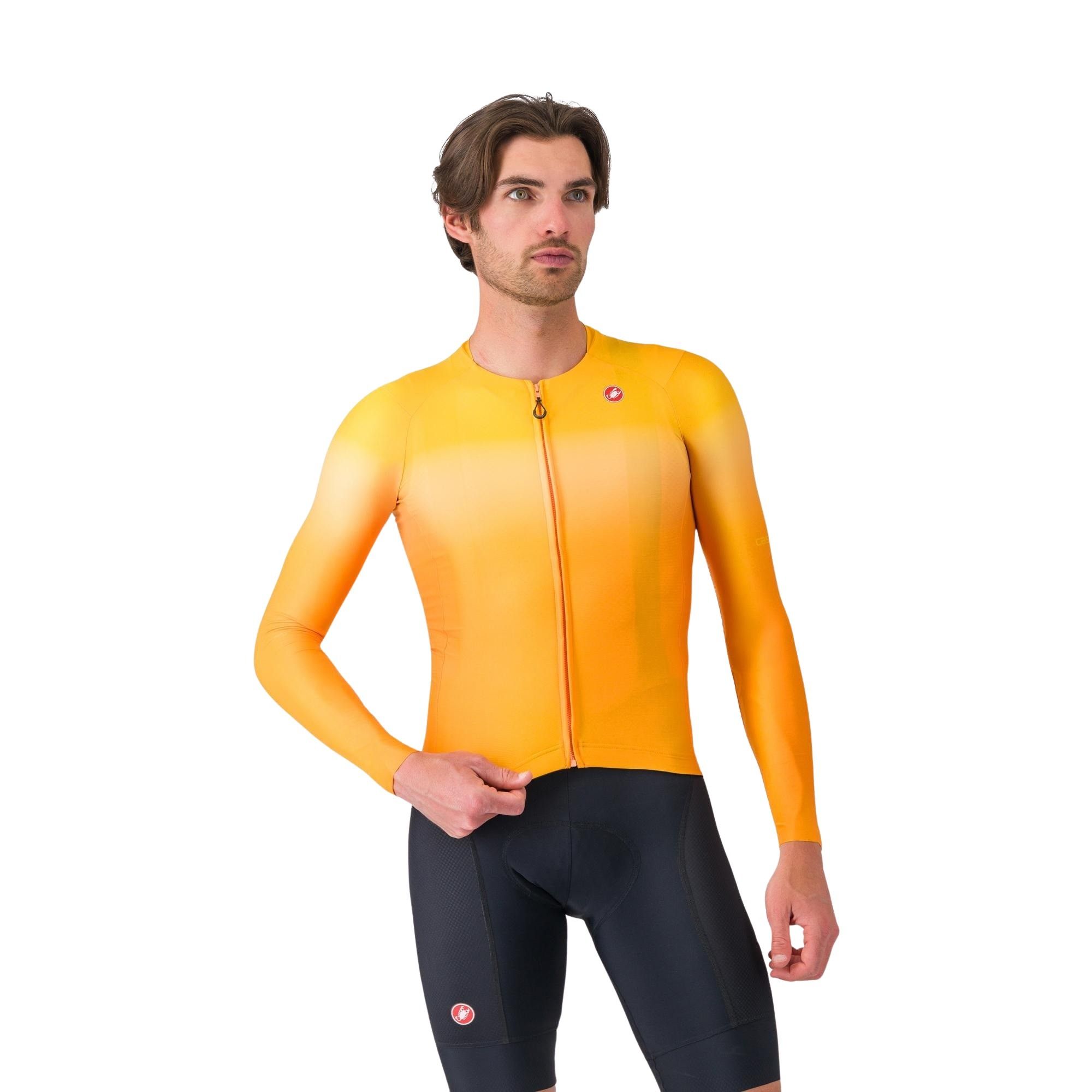 UPF Men's Long Sleeve Cycling Jersey