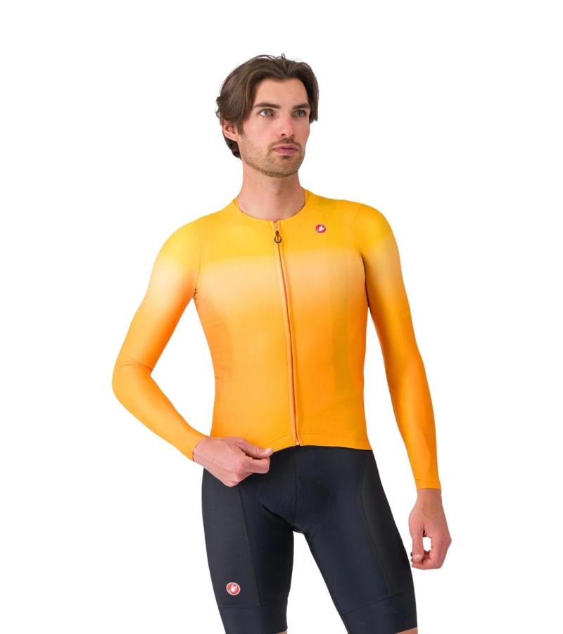 UPF Men's Long Sleeve Cycling Jersey