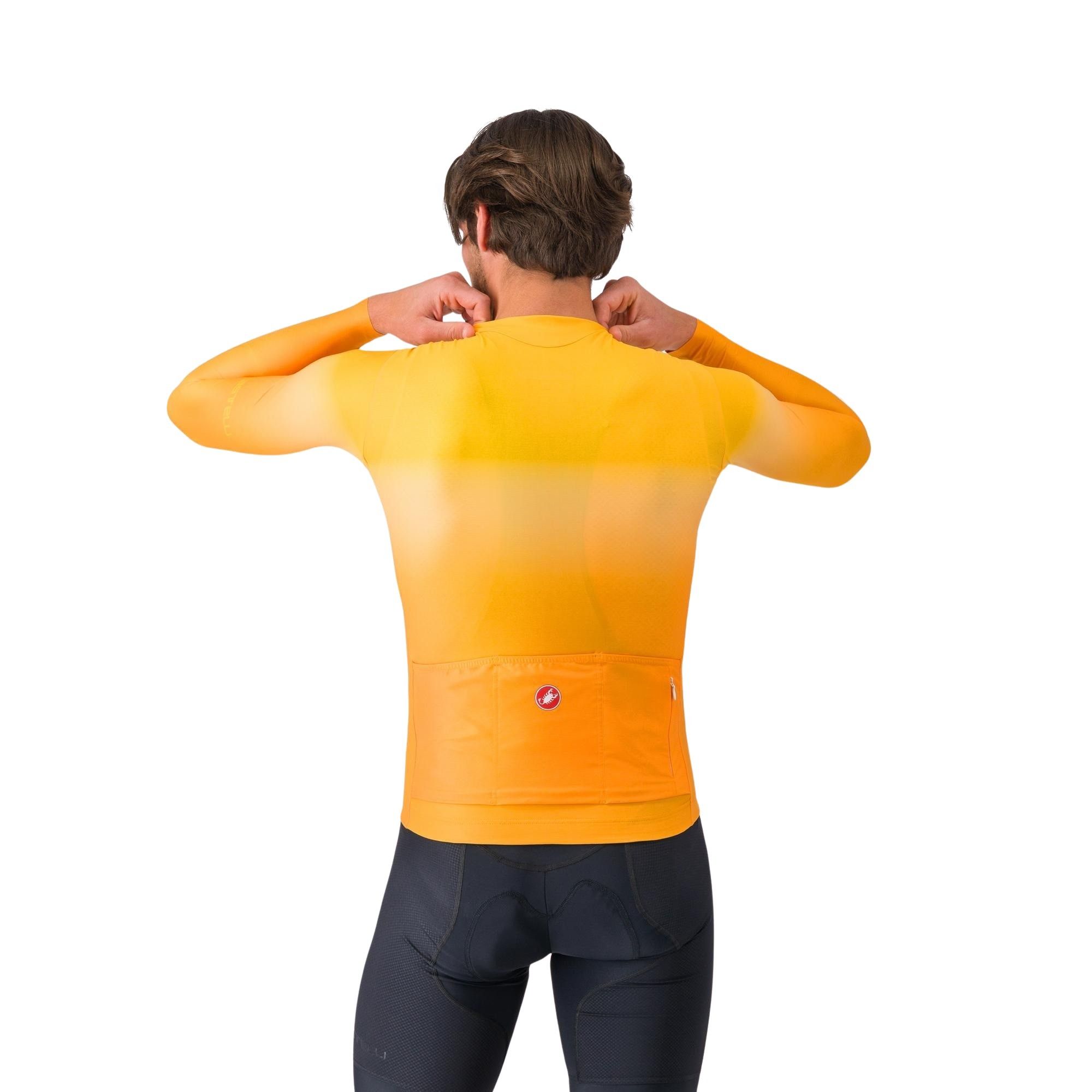 UPF Men's Long Sleeve Cycling Jersey