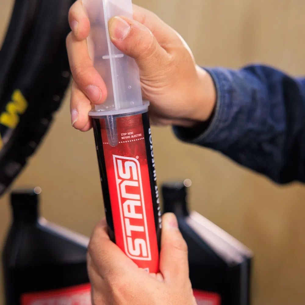 Bicycle Tyre Sealant Injector