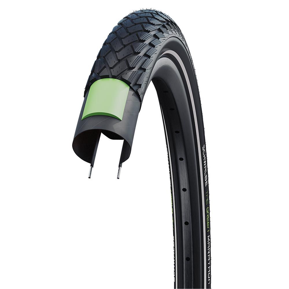 Green Marathon Bike Tyre