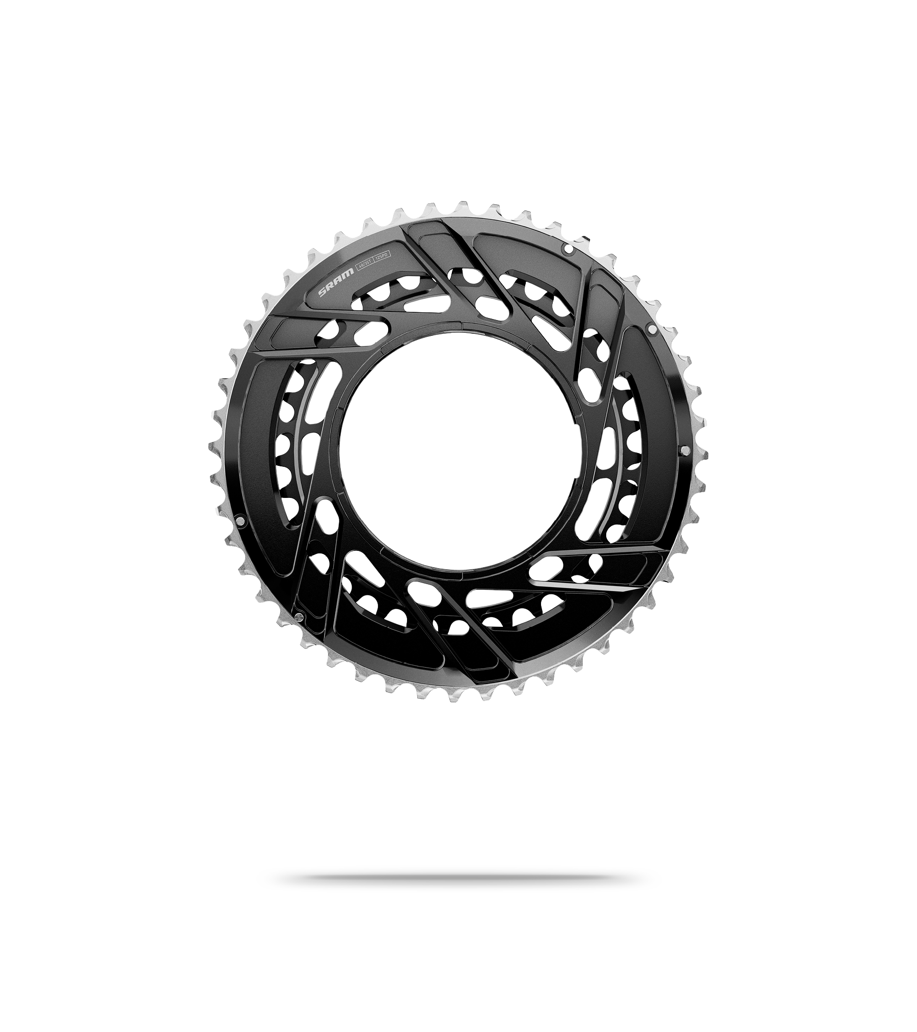 Force 2x E1 Threaded Chainring Set For Powermeter