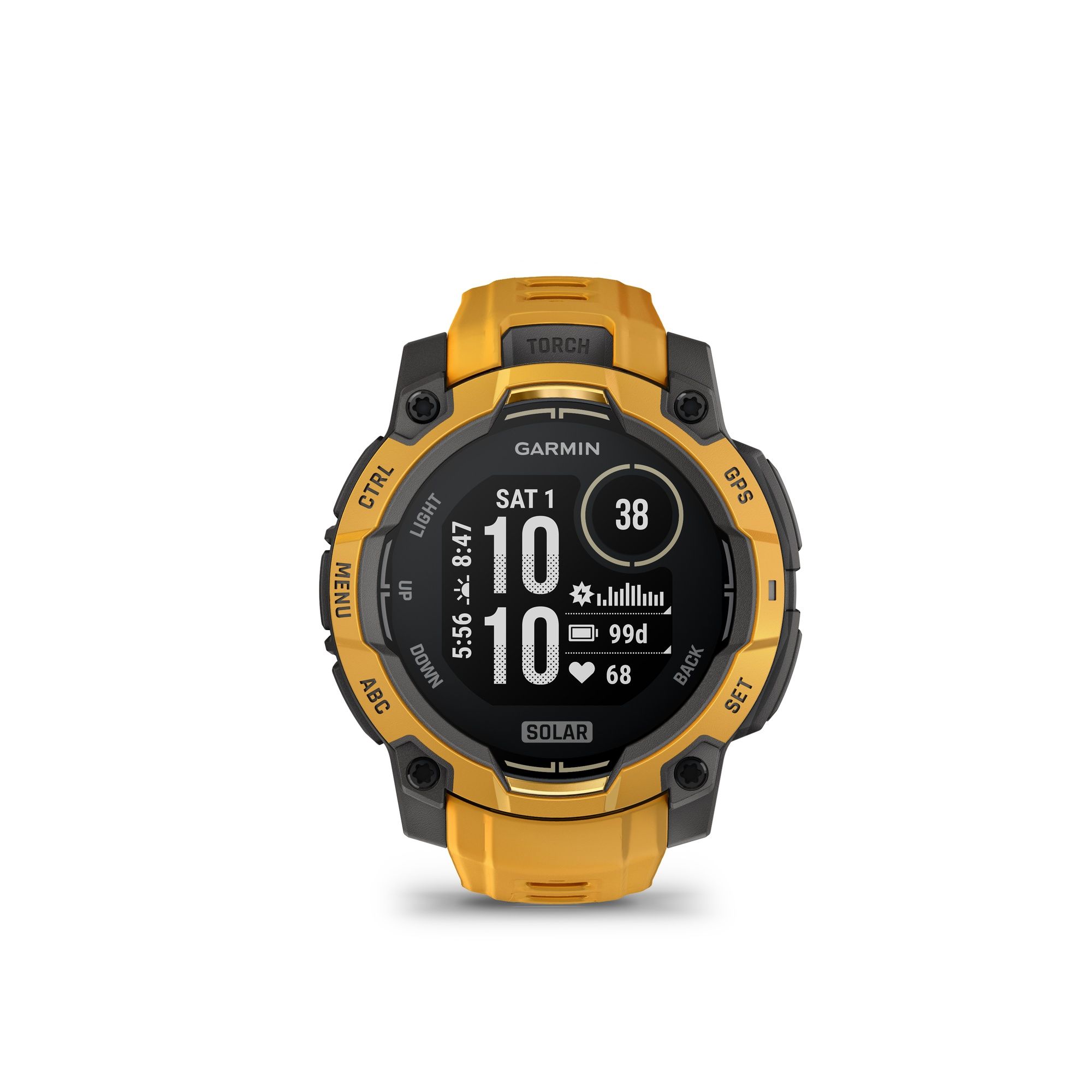 Instinct 3 Solar GPS Watch - Limited Edition Alpine Rush