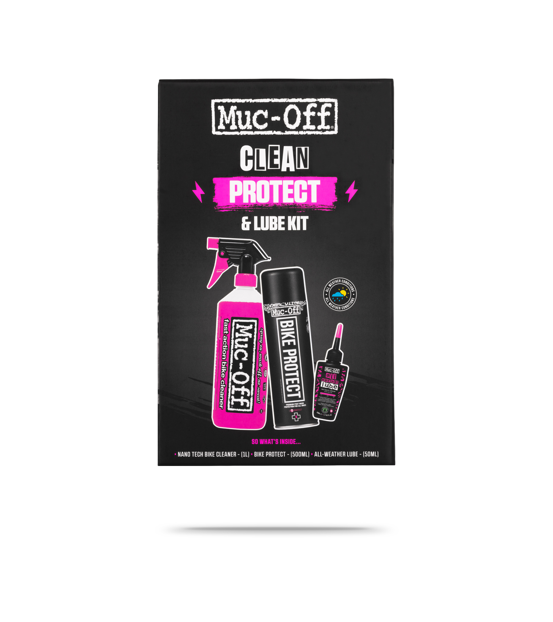 Clean Protect and All Weather Lube Kit