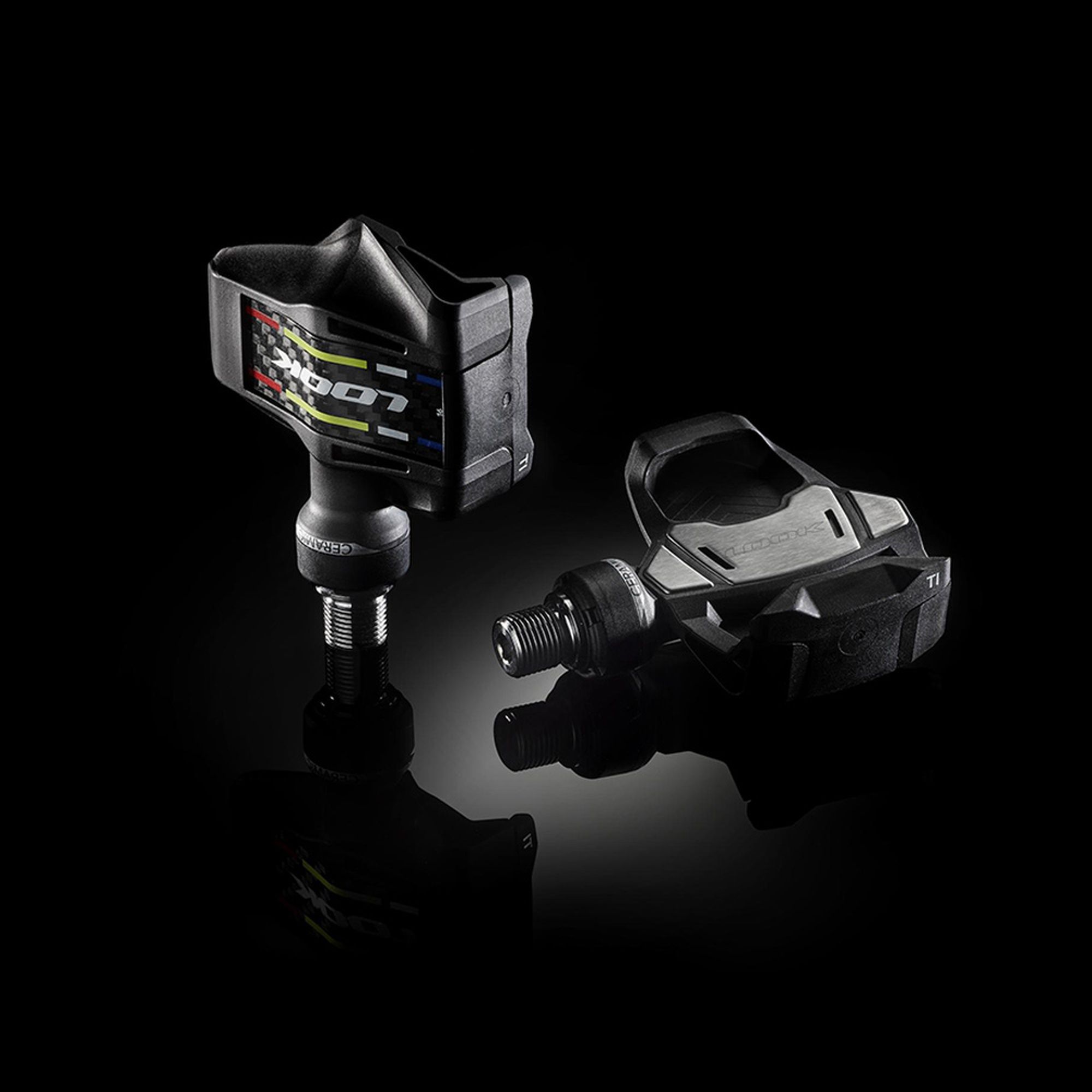 Keo Blade Ti Ceramic 56mm Q-Factor Road Pedals