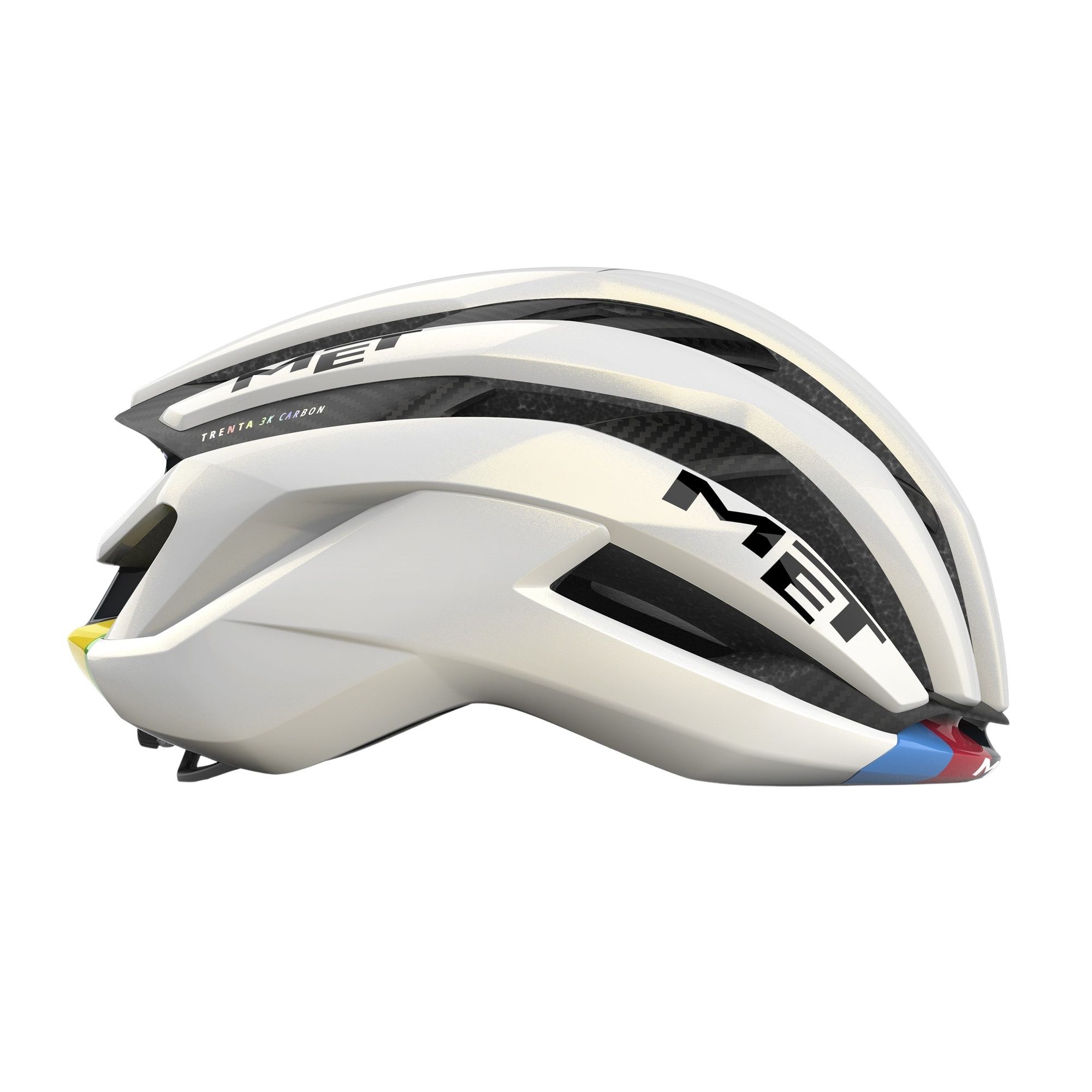 Trenta 3K Carbon Mips Airframe Road Helmet - Rainbow Edition