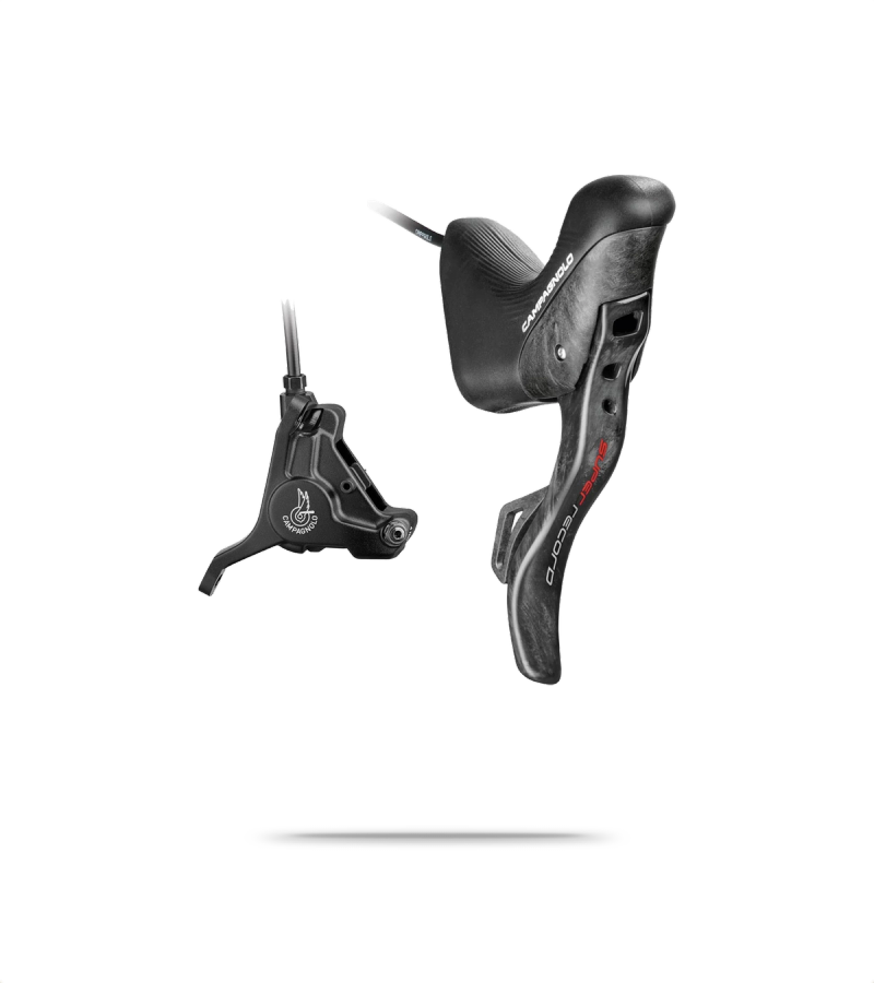 Super Record 12S Left and Right Ergo Levers & Calipers
