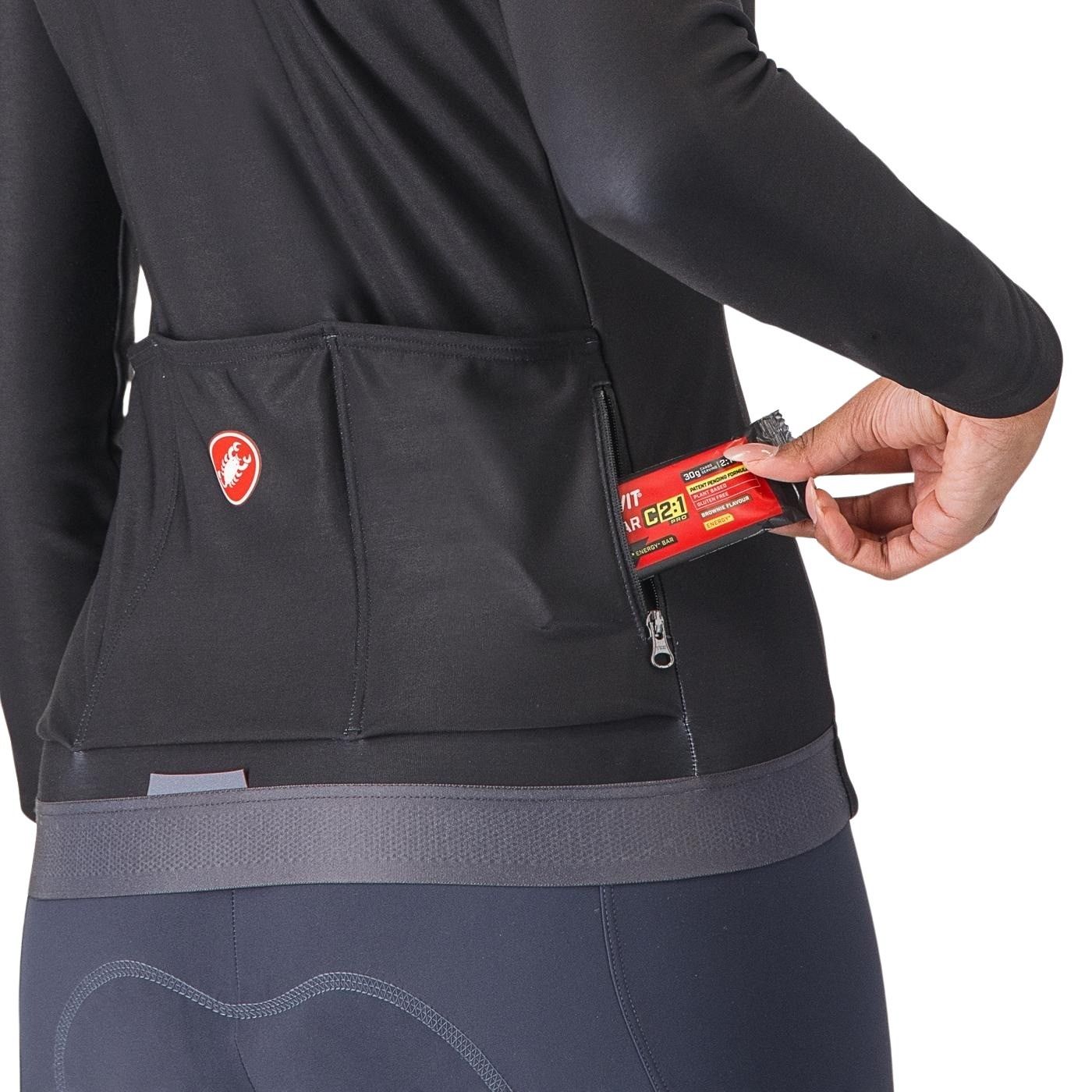 Women's Espresso Thermal Long Sleeve Jersey