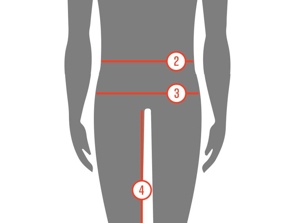 Ale Men's Garment Size Guide