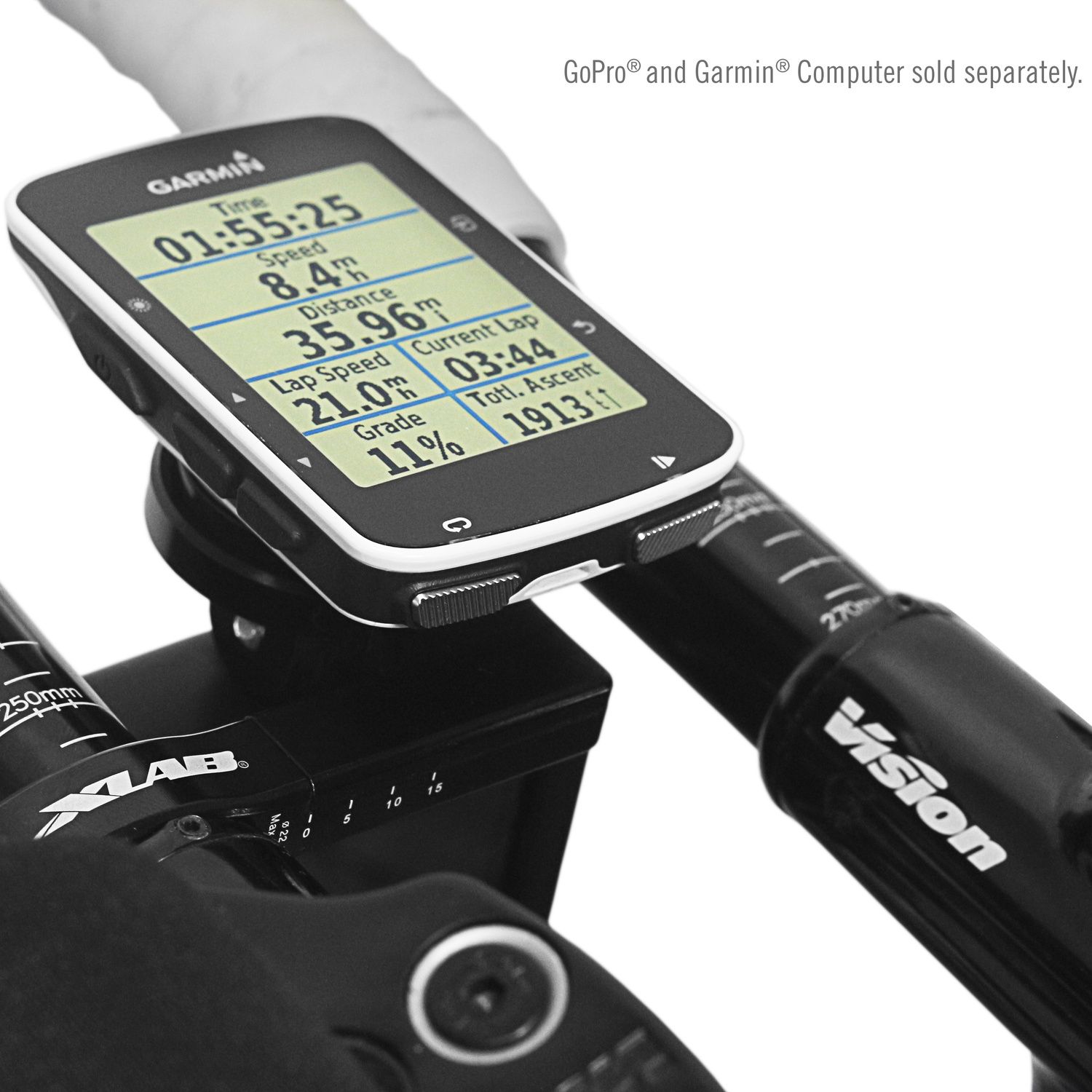 C-Fast Versadjust Computer Mount GoPro Combo -  Garmin/Wahoo