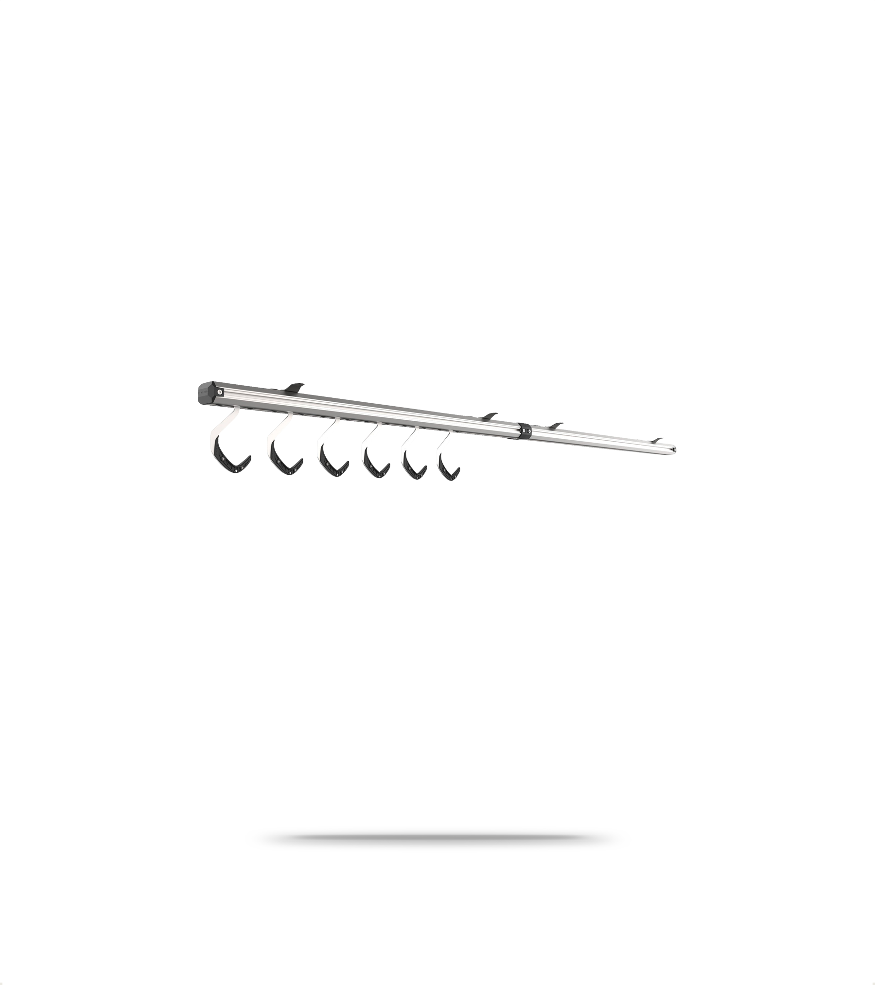 SpaceRail Bike Storage System - Ceiling - 6 Hooks