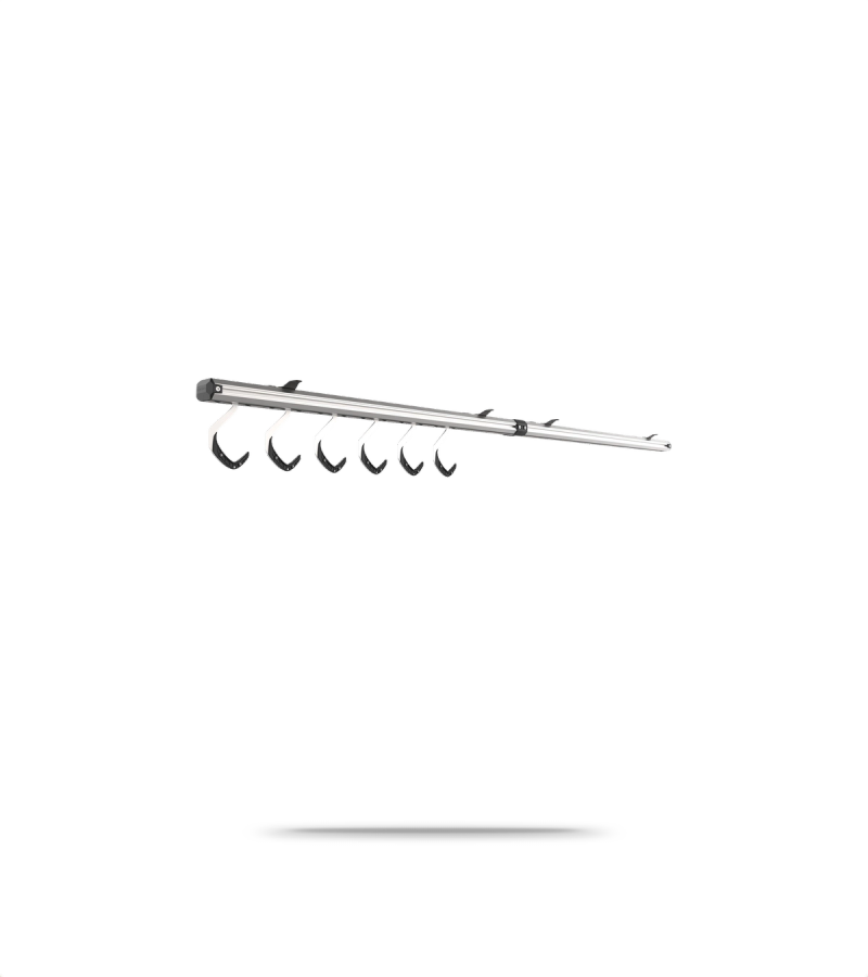 SpaceRail Bike Storage System - Ceiling - 6 Hooks
