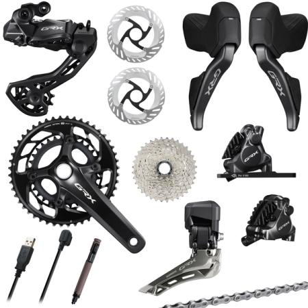GRX 825 12-Speed Di2 Bike Groupset Bundle