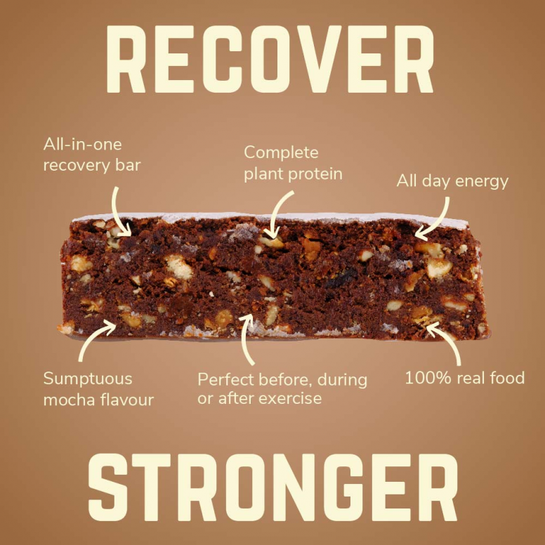Mocha Natural Vegan Protein Bar 70g