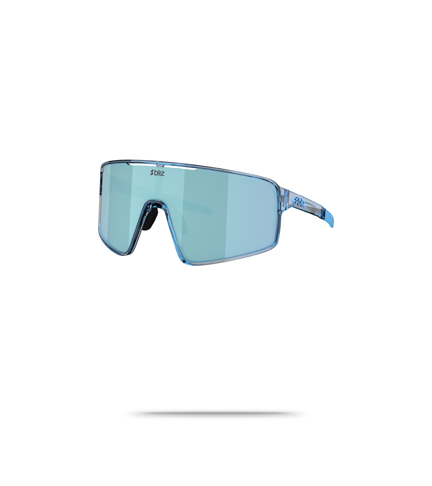 Transparent Blue - Ice Blue Lens
