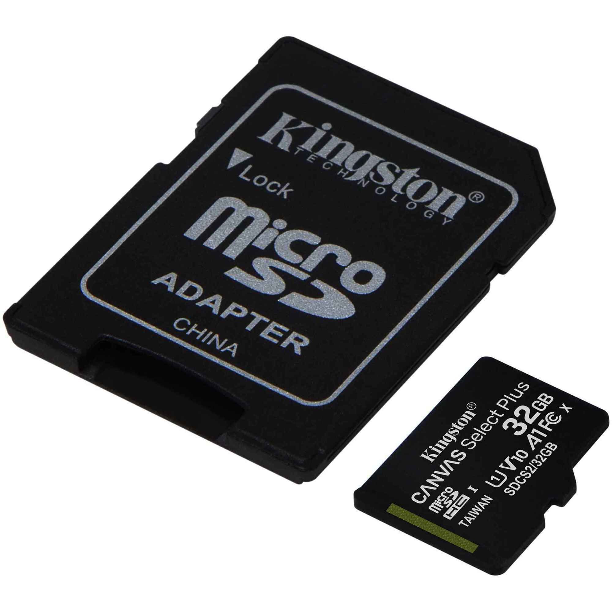 Canvas Select Plus microSD Memory Card With Adapter - 32GB