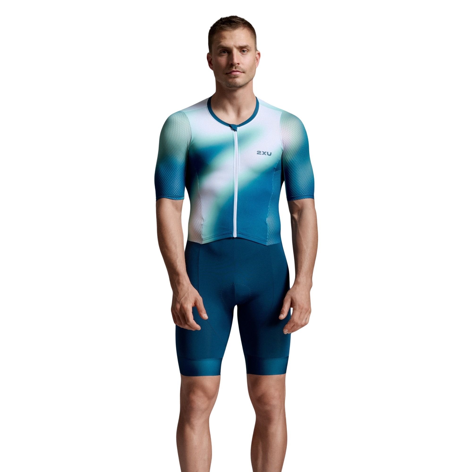 Aero Hex Short Sleeved Trisuit