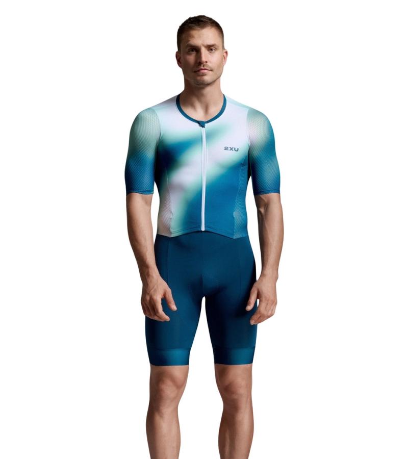 Aero Hex Short Sleeved Trisuit