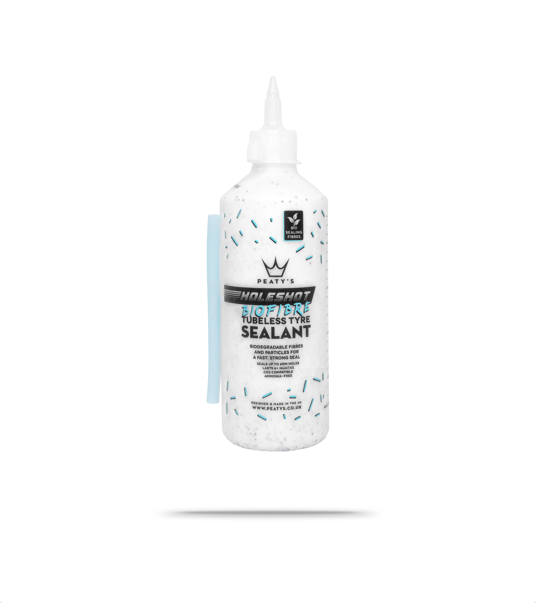 Peaty's Holeshot BioFibre Tubeless Tyre Sealant