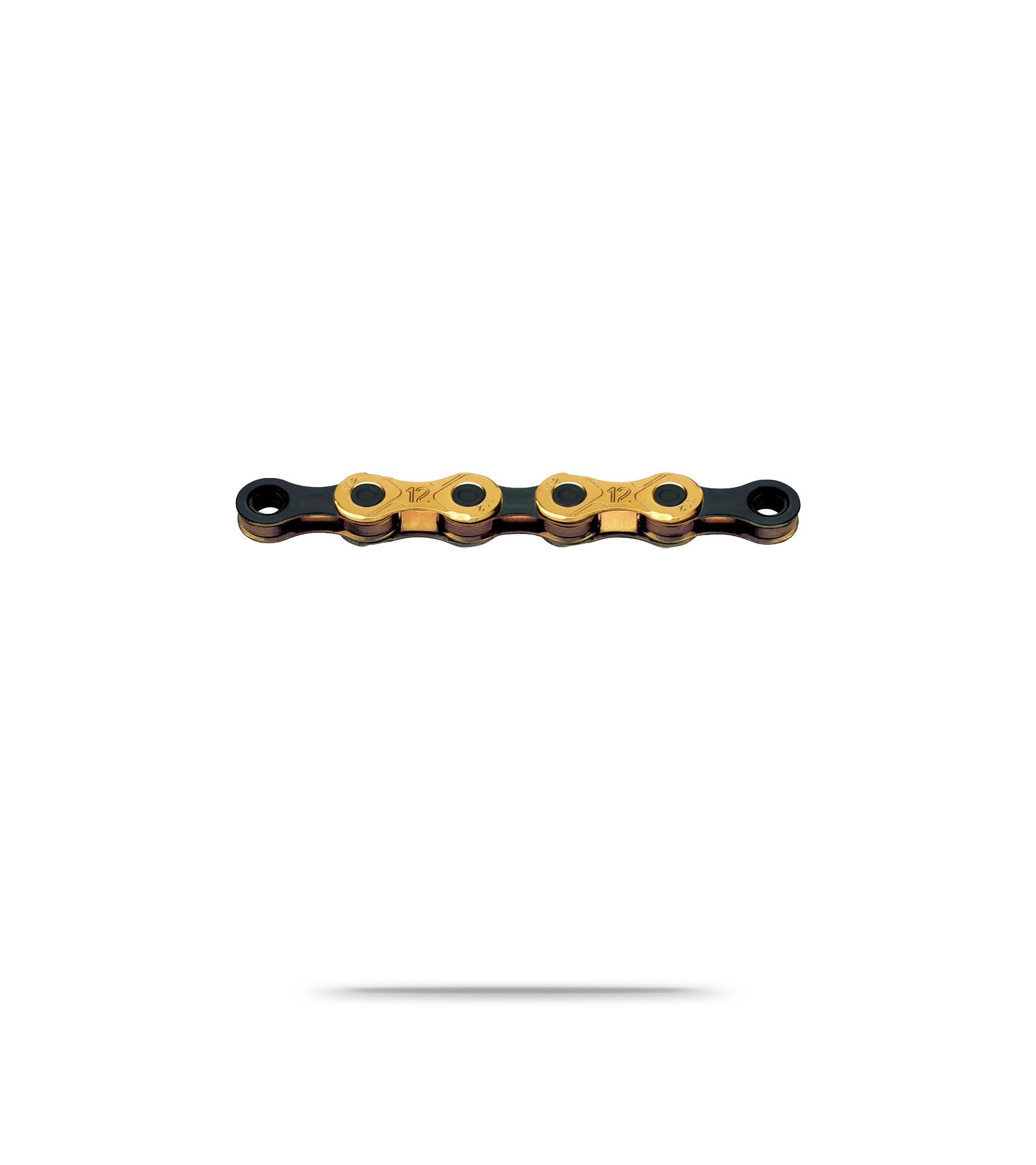 X12 Ti-N Waxed Bicycle Chain 126L